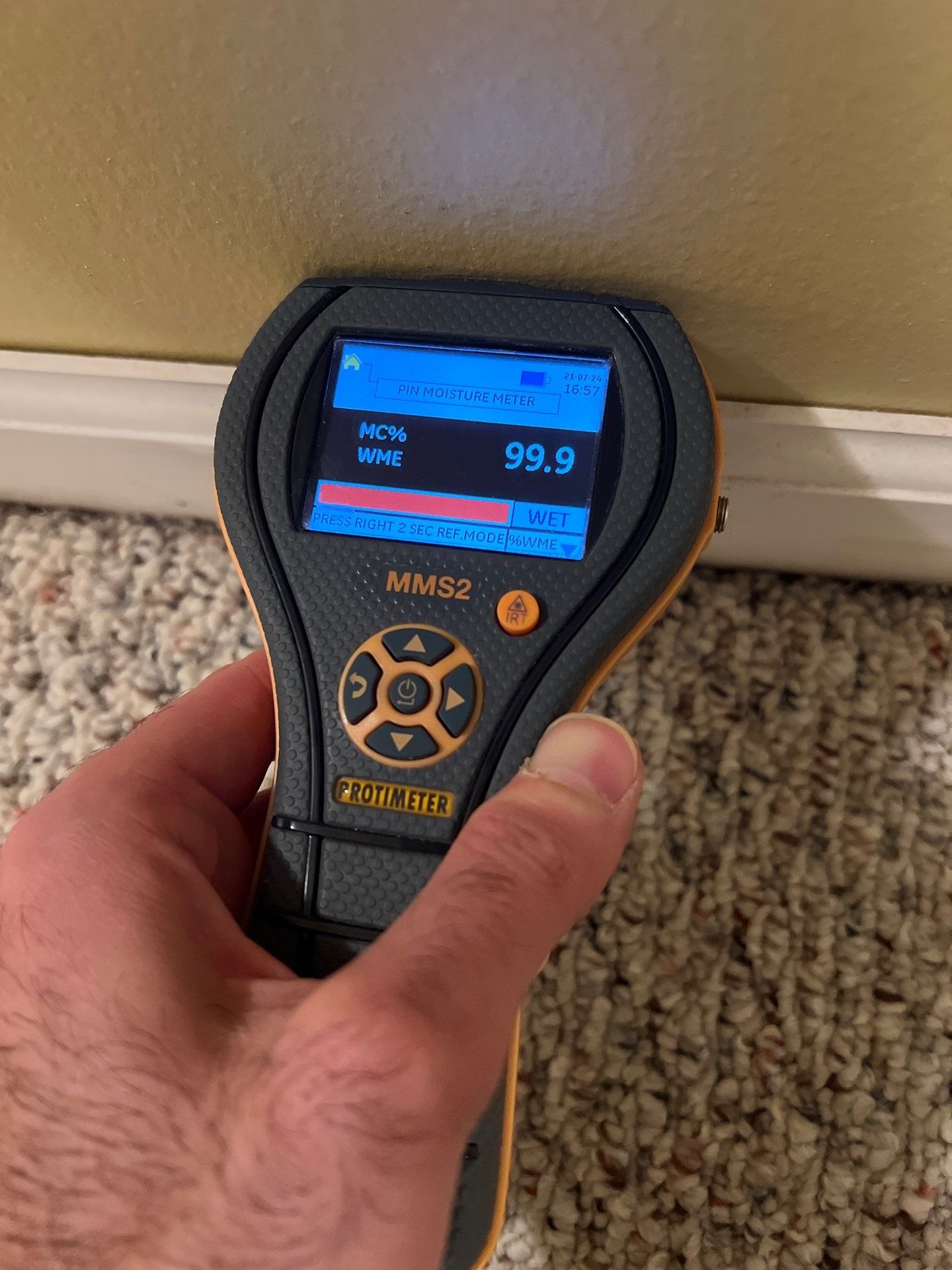 Project in Commerce Charter Twp by EzDry Water Mitigation & Property Restoration