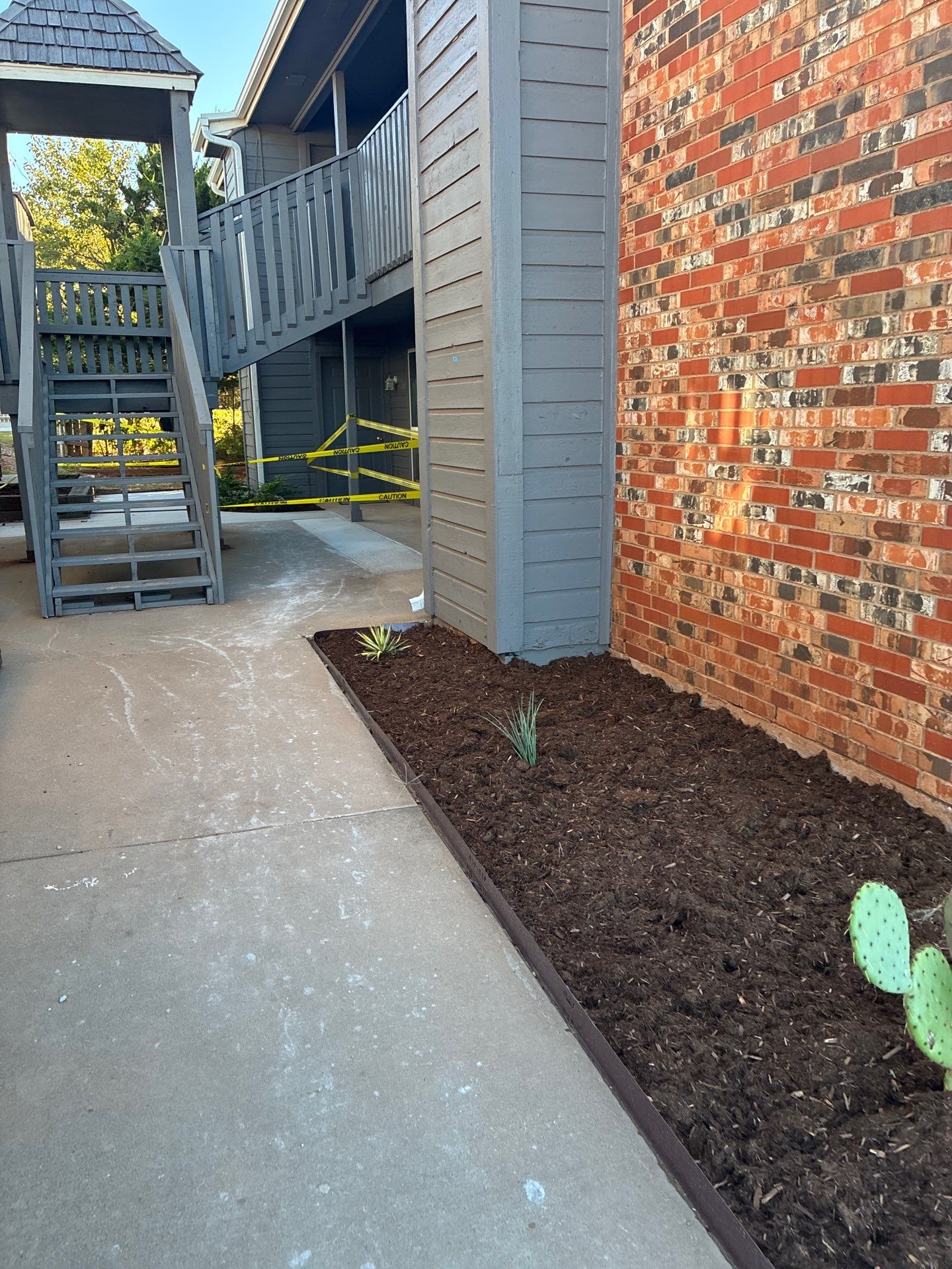 Landscape and concrete work by Clays Services Inc