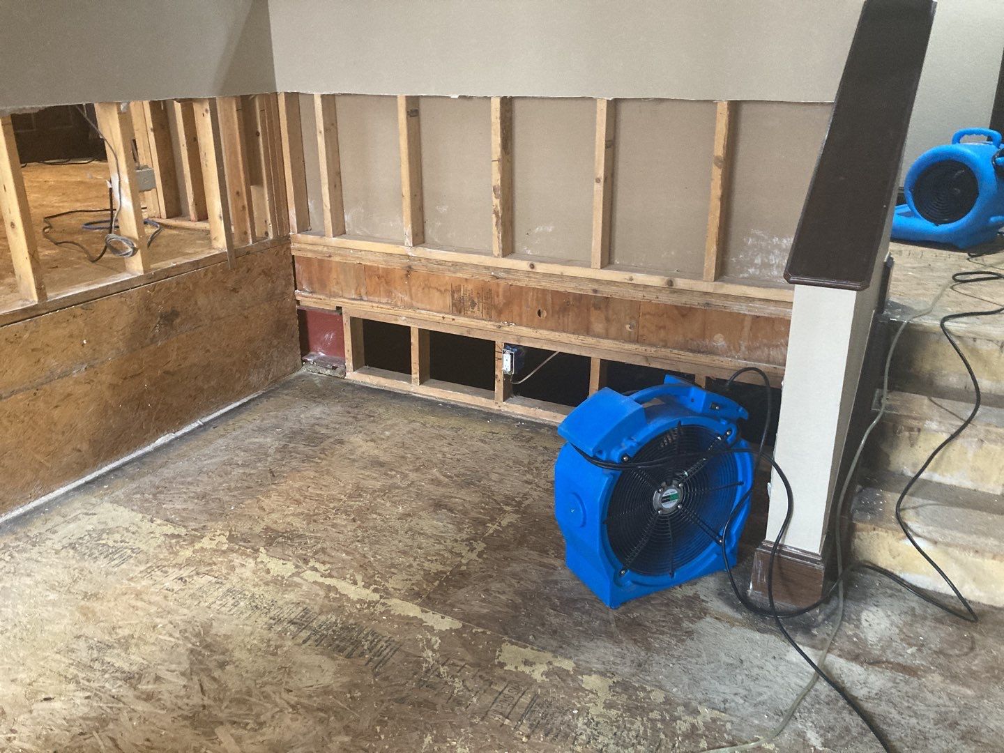 Water Damage Throughout Main Floor, Basement, and Crawl Space by Accountable Home Services