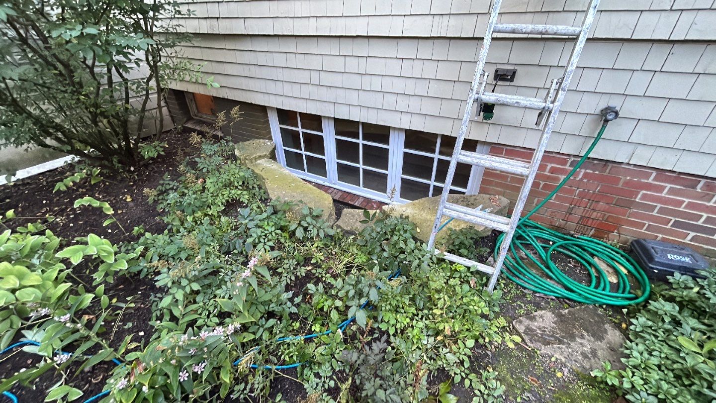 natural stone using Algaecide, soft wash soap by Northern Power Washing LLC.
