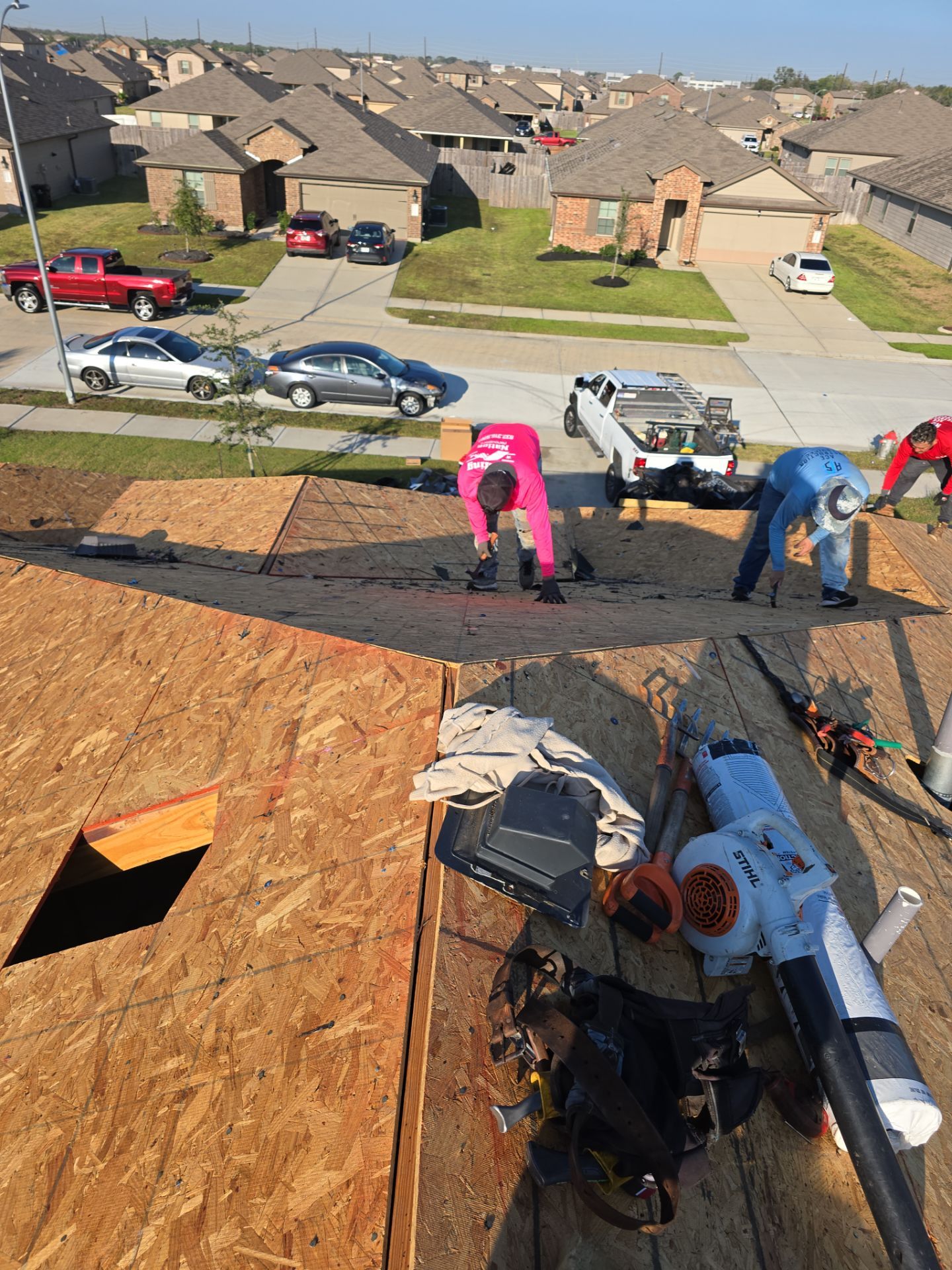 Roof Installation Rosenberg by Roof Repair Company