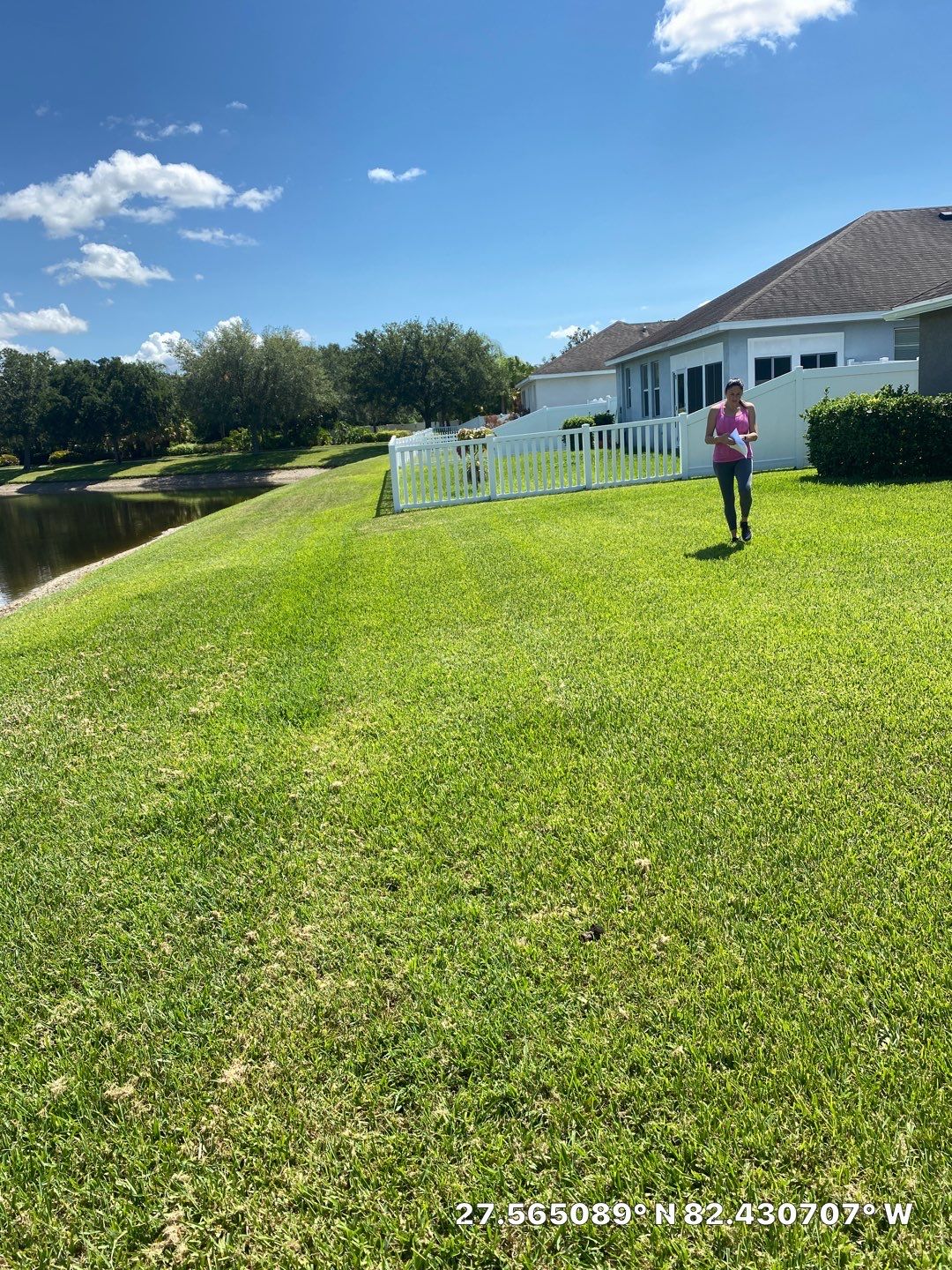Parrish, FL 6ft. Tall White Vinyl Privacy with 4ft. Tall White Vinyl Spaced Picket Fence by Asap fence and gates, LLC
