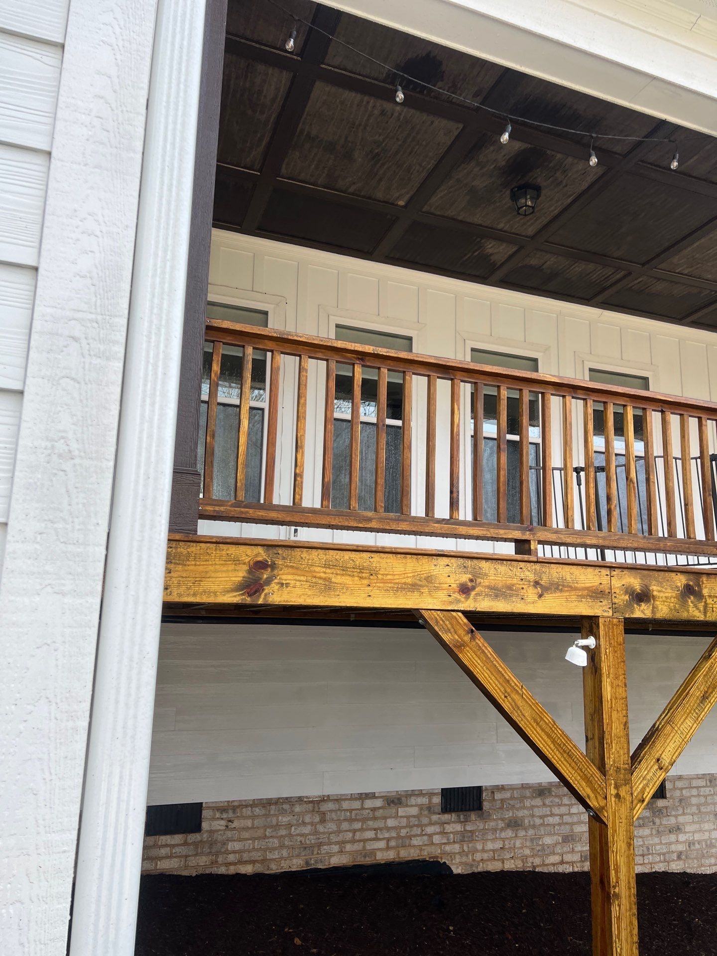 Coated Deck using Wood Sealant by DuraSeal