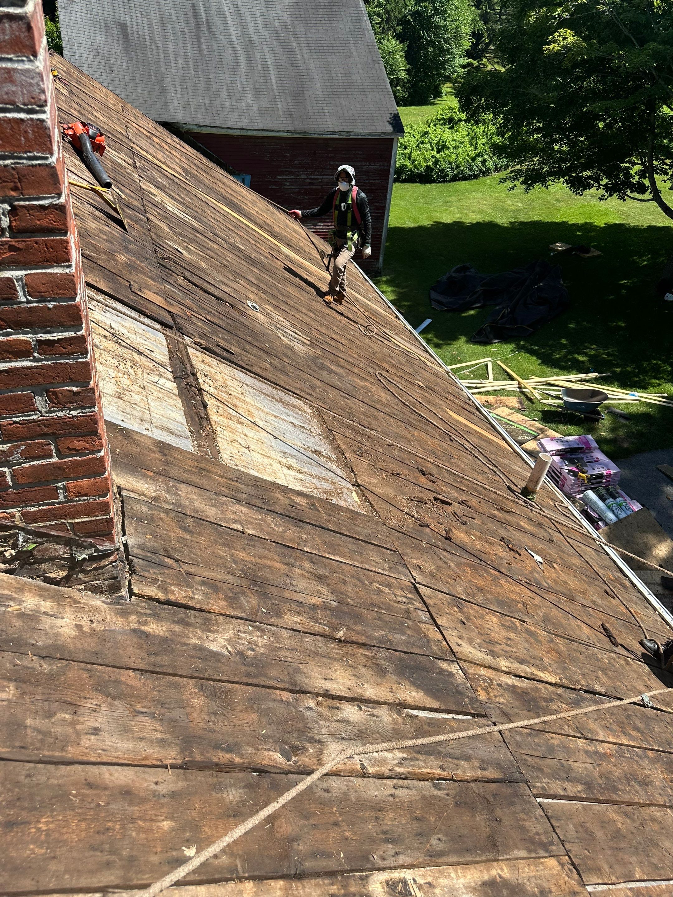 Barrington, NH Roof Replacement & Structural Deck Restoration by Tall pine roofing