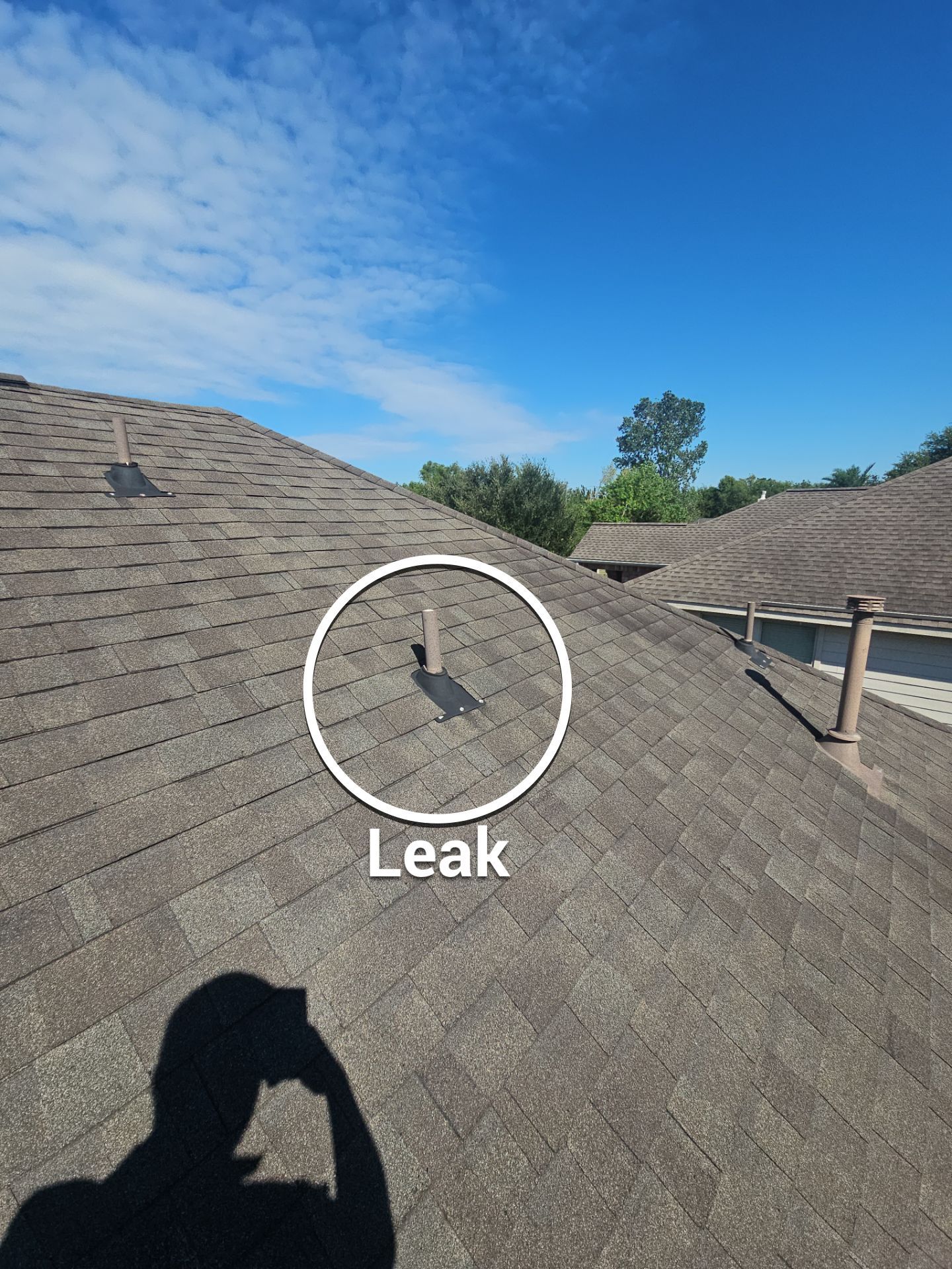 Hail Damage using Owen's Corning Duration (Lifetime) Shingles by Roof Repair Company