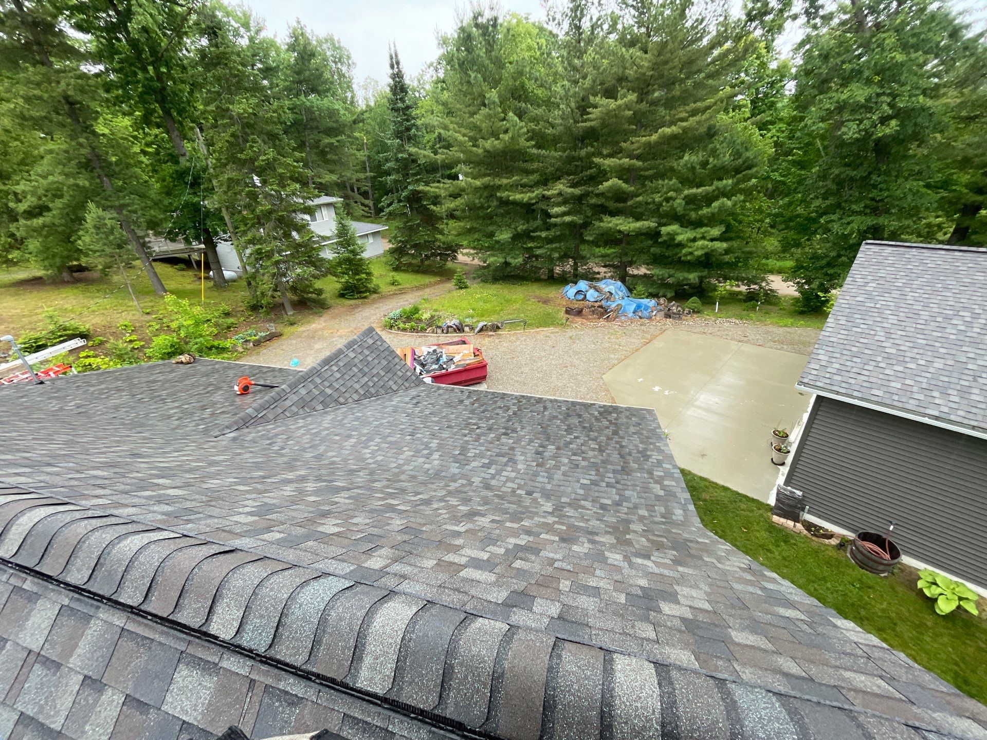 Roof Replacement using Certainteed ClimateFlex Northgate by GRACCO