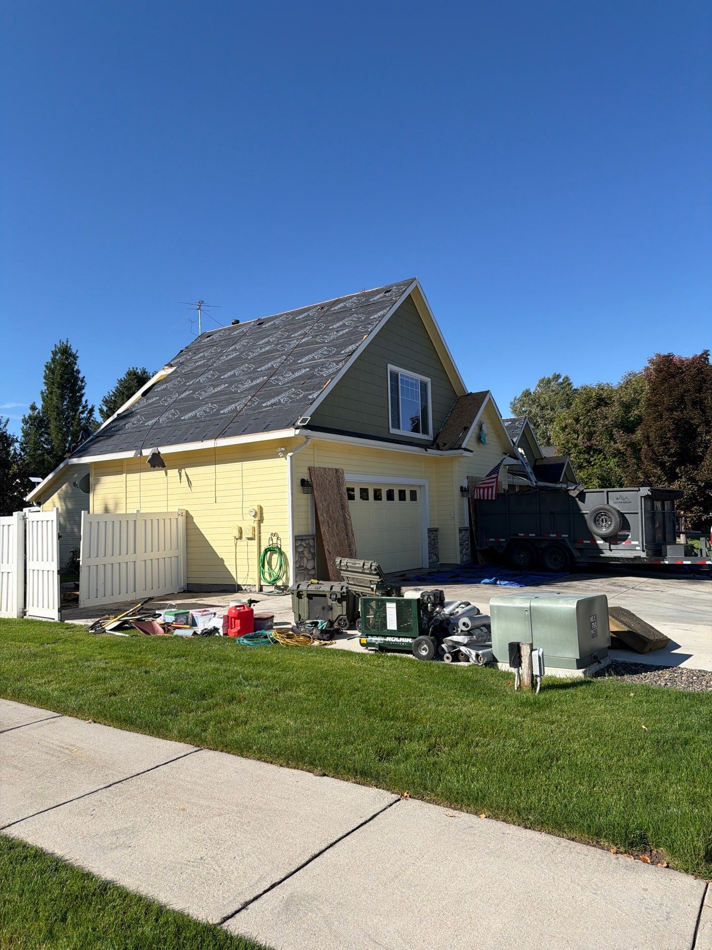 Residential Roof Replacement and Attic Ventilation Upgrade in Boise by Olive Roofing