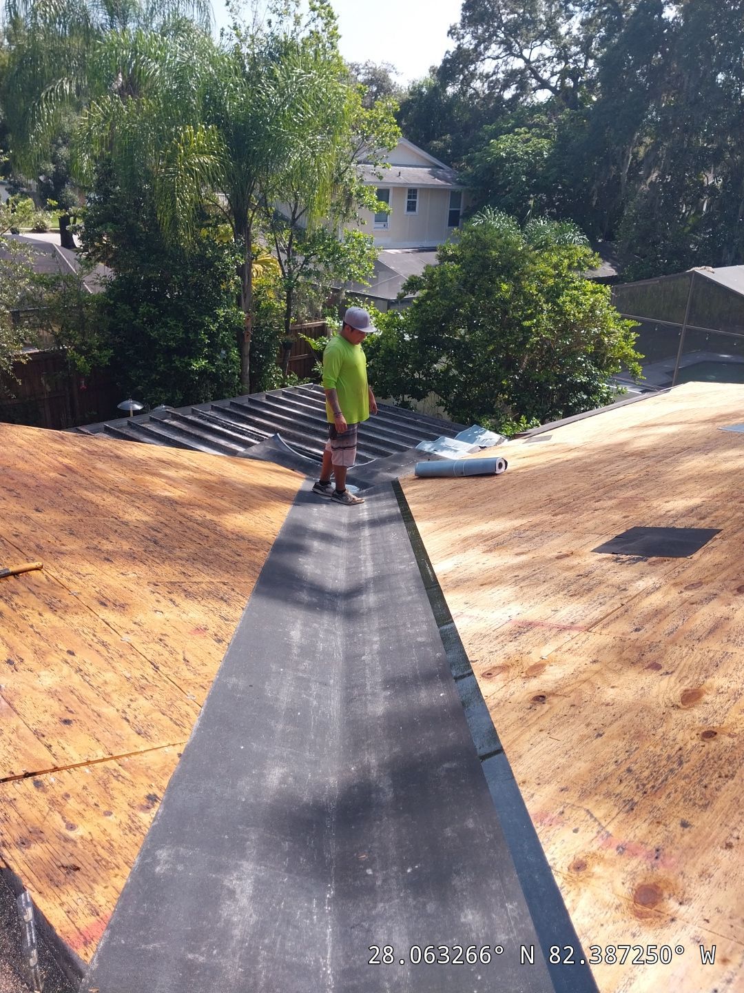 Project in Tampa 33617 by Mitchell Roofing Company LLC 