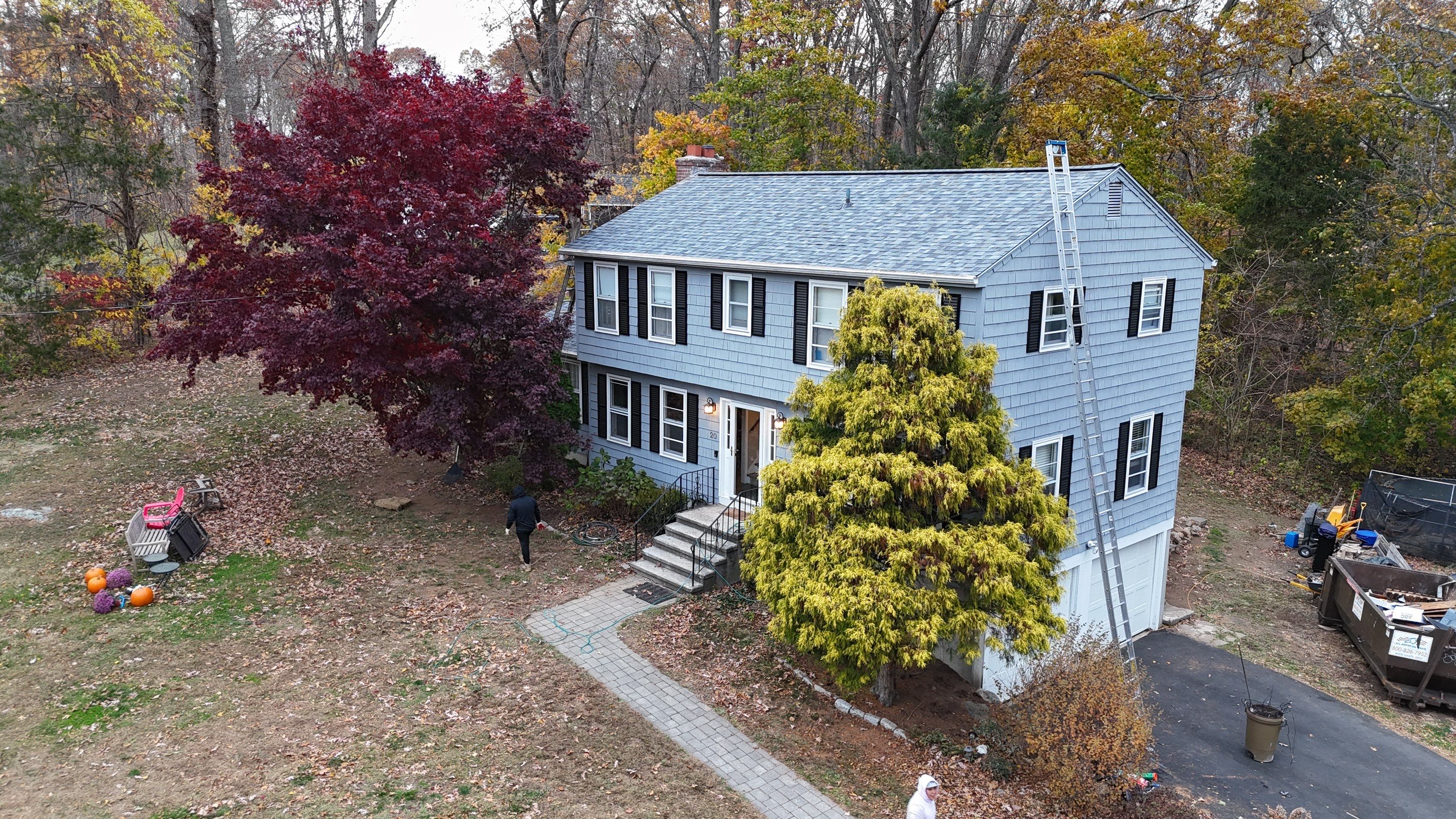 Owens Corning Duration: Slatestone Gray in Guilford by Golden Shield Roofing