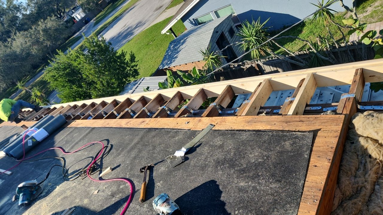 Project in St Pete 33703 by Mitchell Roofing Company LLC 