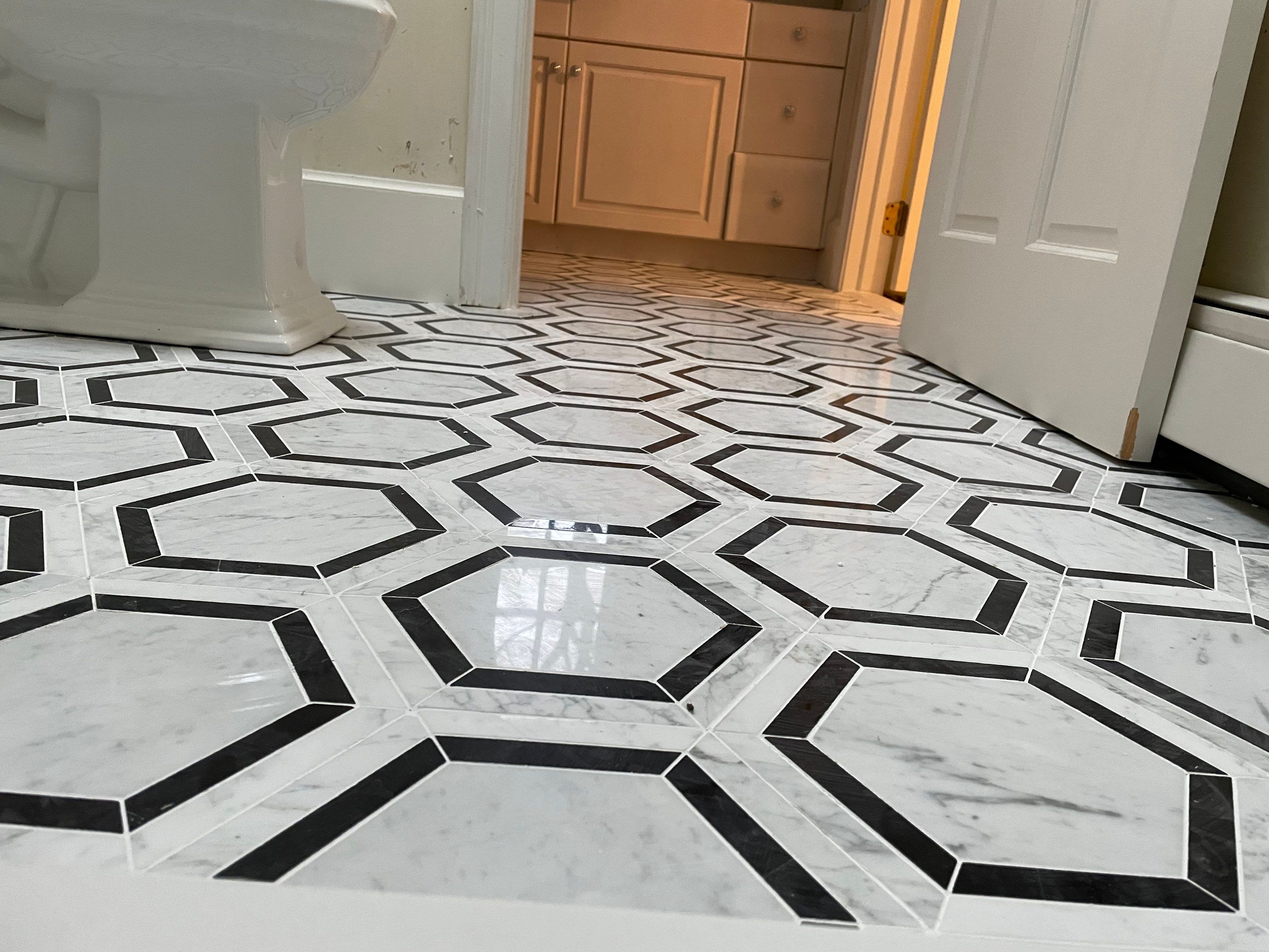 Bathroom Remodel using Tile by Home Concepts Construction