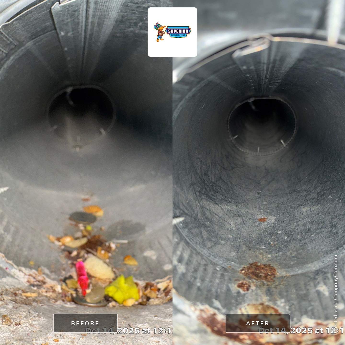 Air Duct & Dryer Vent Cleaning With a Vacuum Truck in Columbiana, OH by Superior Air Duct Cleaning