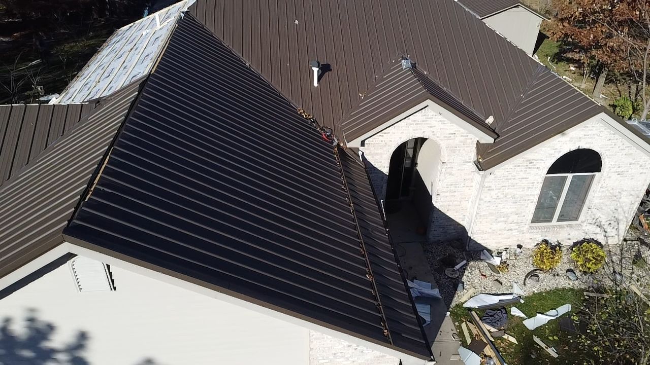 Exposed Fastener Metal Roof Replacement – Ossian, IN by 4Ever Metal Roofing