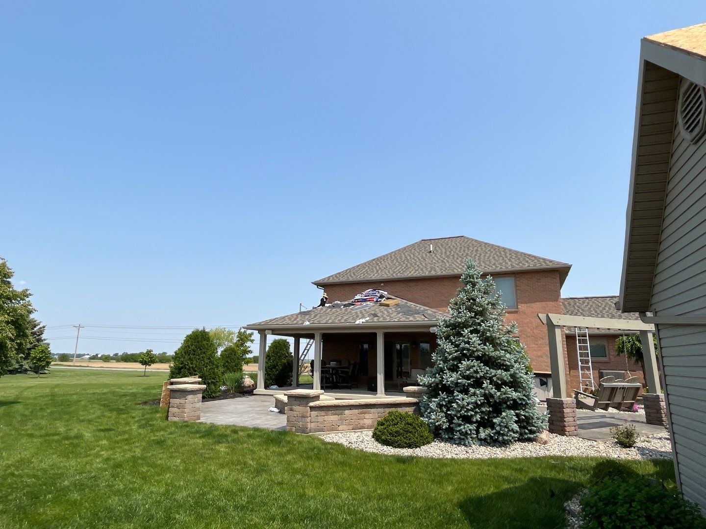 Residential Roofing Installation using GAF Timberline HDZ Cedar Falls by Nitro Roofing and Construction