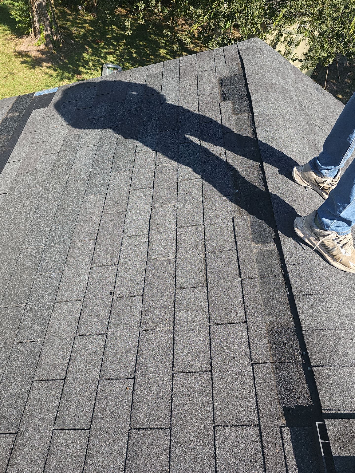 Hail Damage using Owen's Corning Duration (Lifetime) Shingles by Roof Repair Company