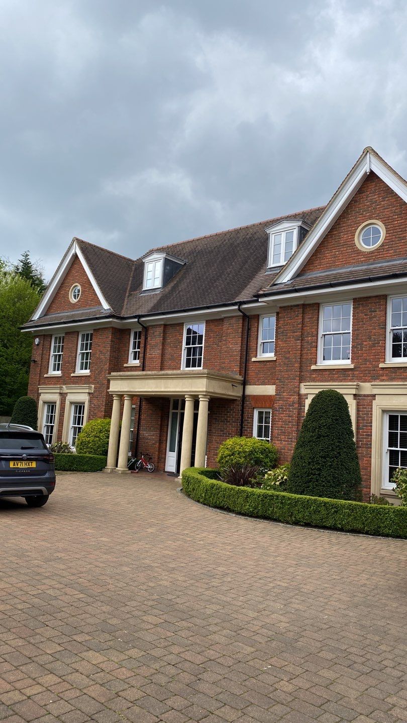 Roof Clean using Honda 15lpm Low Pressure Washing Machine by Ges Exterior Cleaning ltd