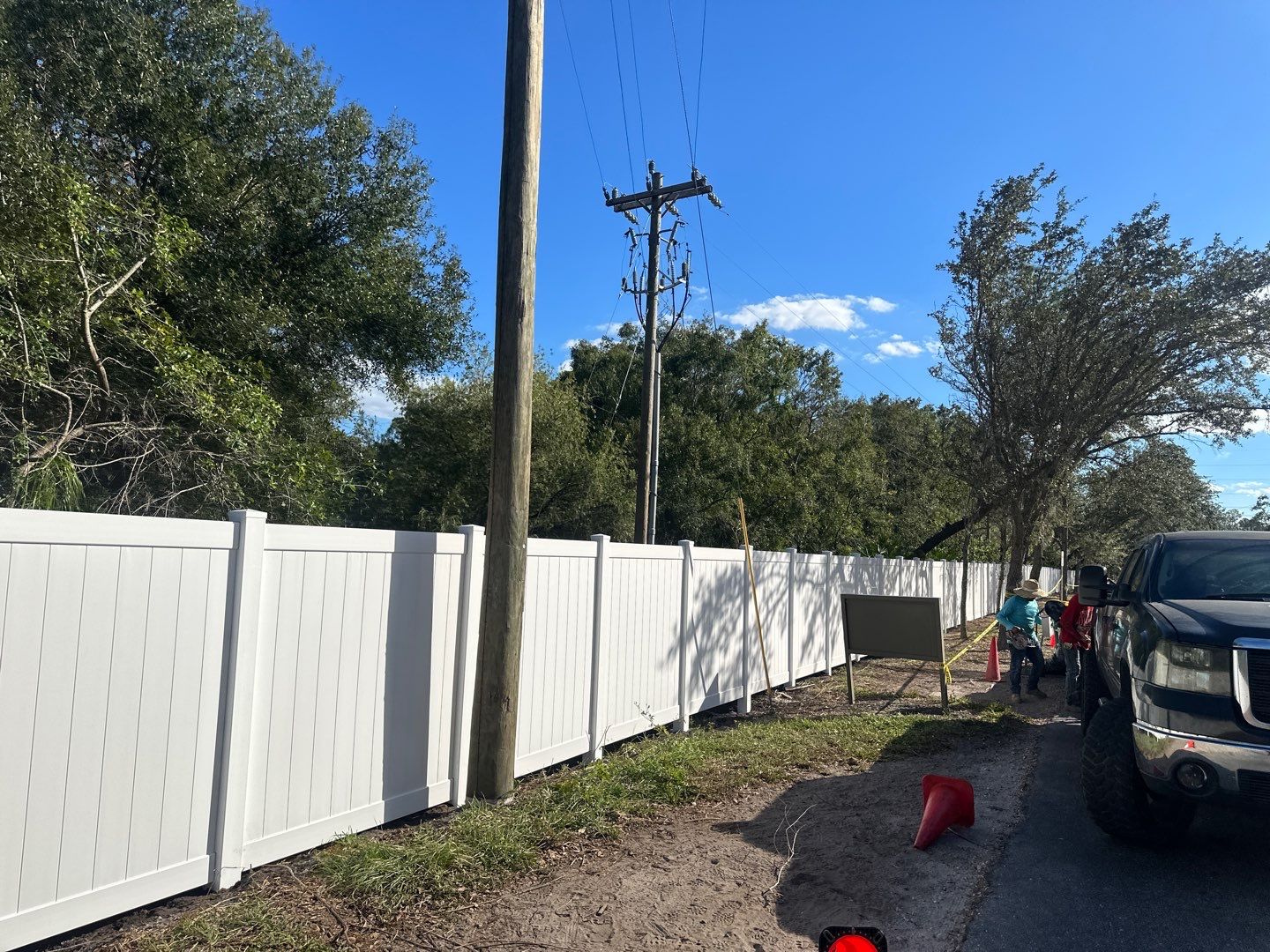 Vinyl Fence Installation using Vinyl Privacy Fence  by Asap fence and gates, LLC
