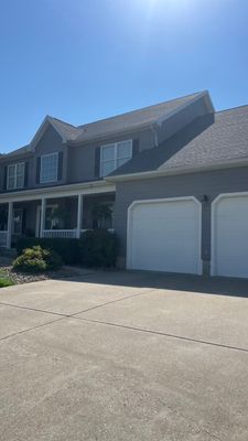 Residential Roofing Installation using GAF Timberline HDZ Pewter Gray