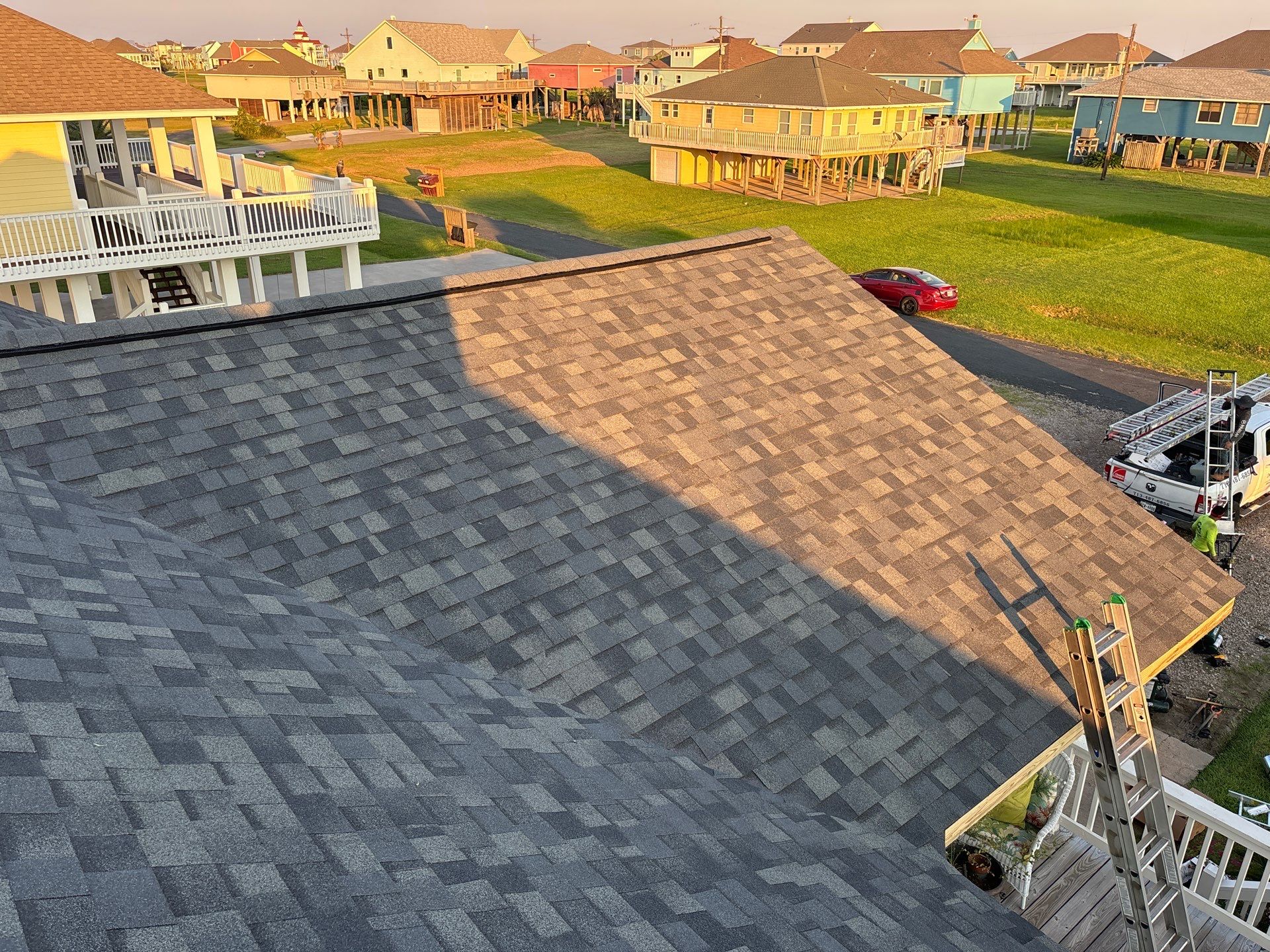 Residential Roofing Repair using Owen's Corning Duration (Lifetime) Shingles by Roof Repair Company