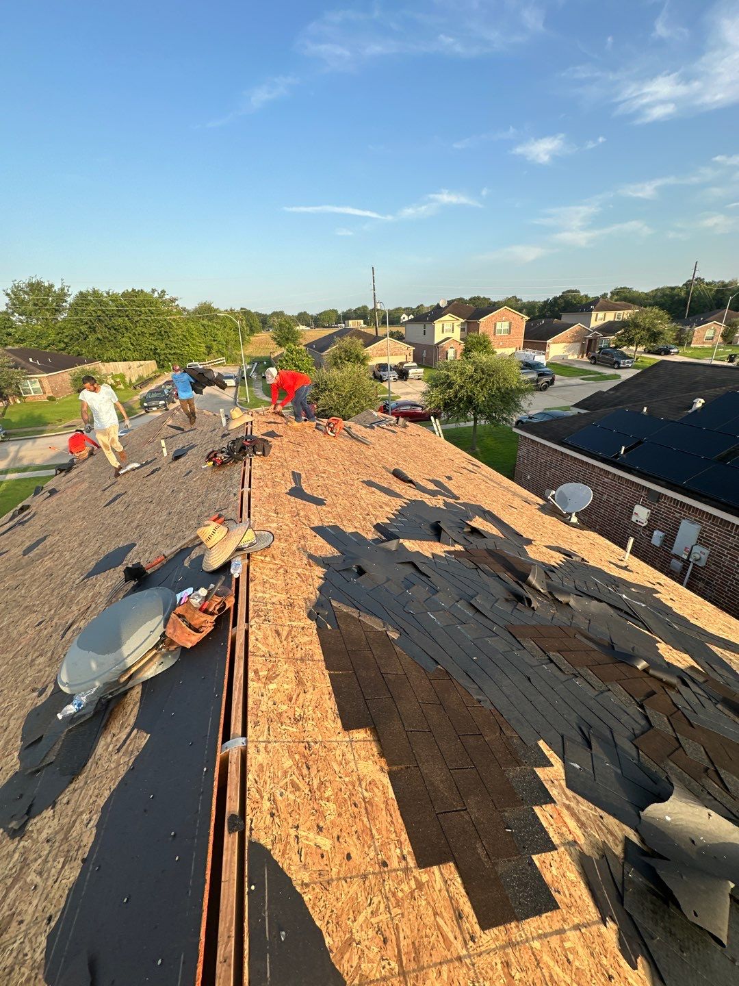 Residential Roofing Installation using Owen's Corning Duration (Lifetime) Shingles by Roof Repair Company