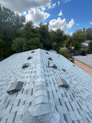 Full Roof Replacement on Hail Damaged Roof in Austin, TX