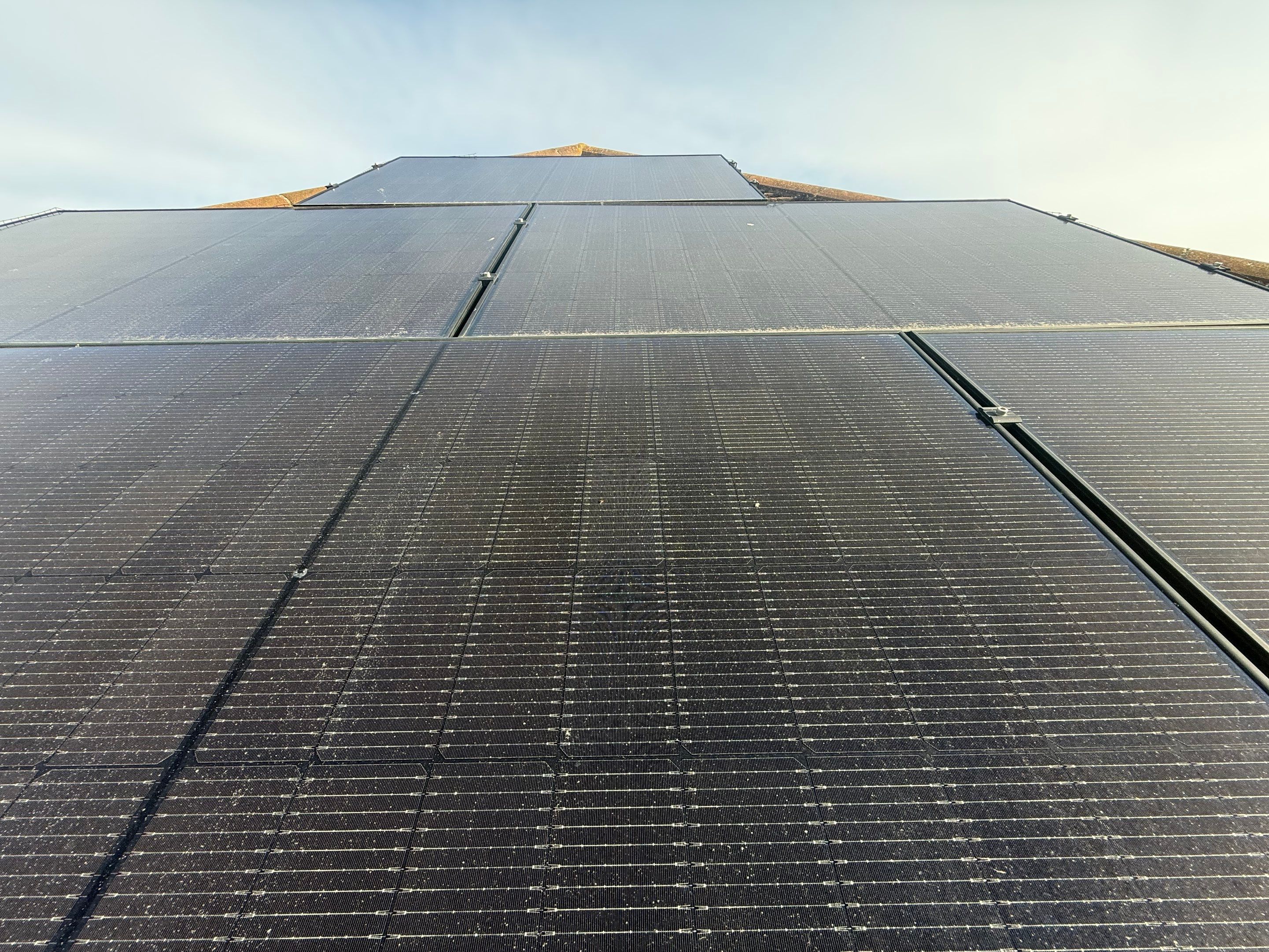 Solar Panel Cleaning Chessington by Ges Exterior Cleaning ltd