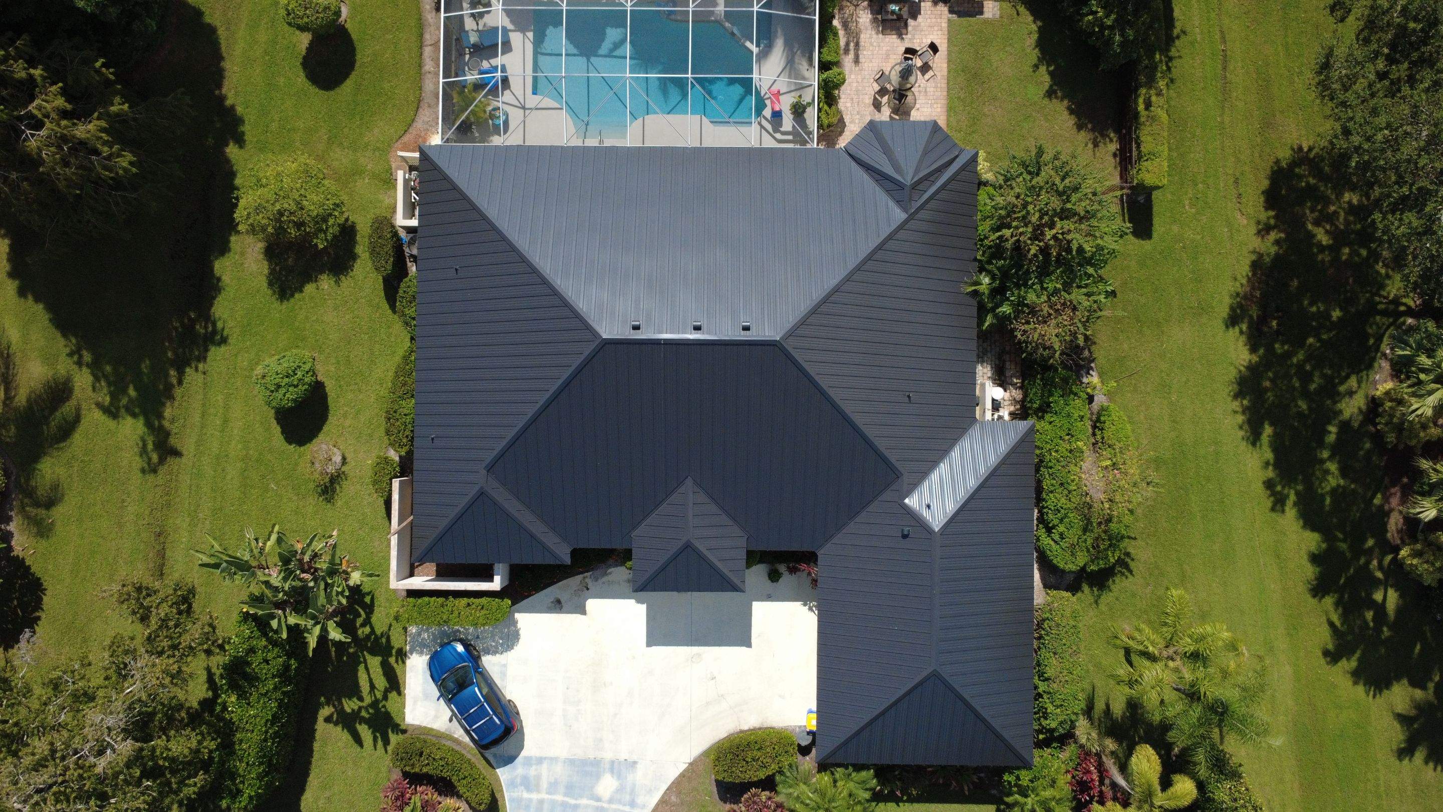Kynar (Color Coated) Standing Seam Metal Roof Replacement by Sailfish Roofing