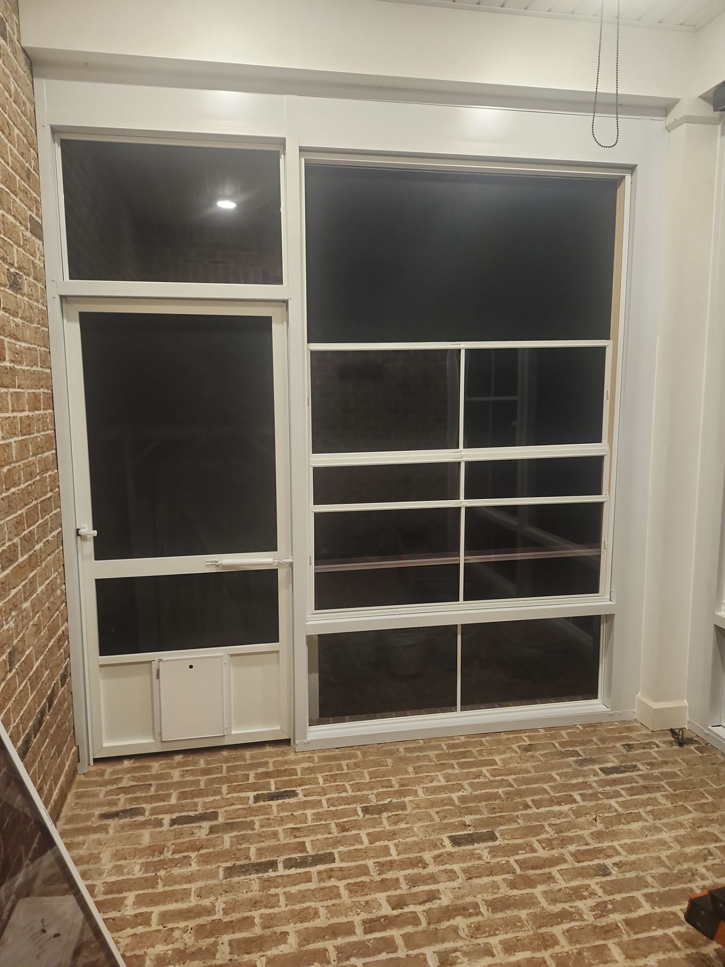 Screen Under w/Vinyl Flexiglaze windows by Titan Sunrooms