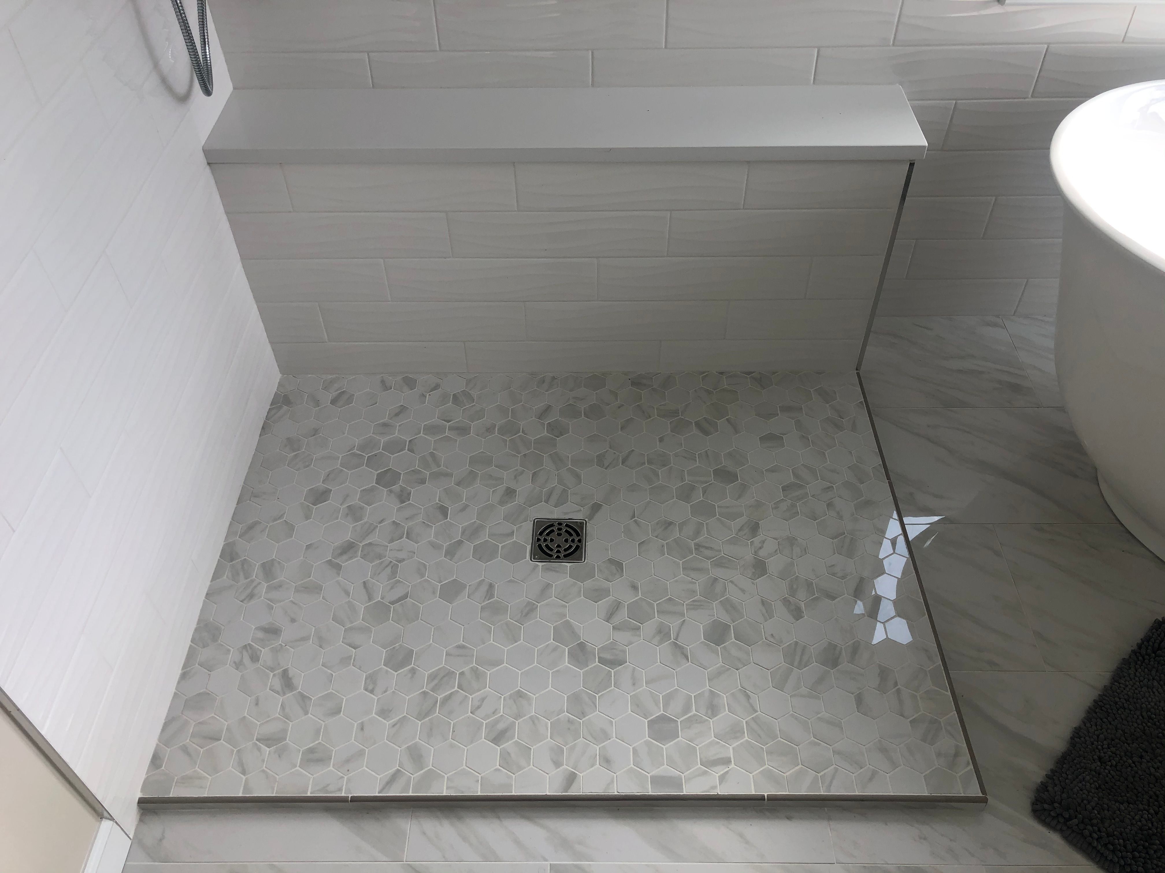 Modern Bathroom Remodel With Freestanding Tub In Marietta by Swift Home Renovations
