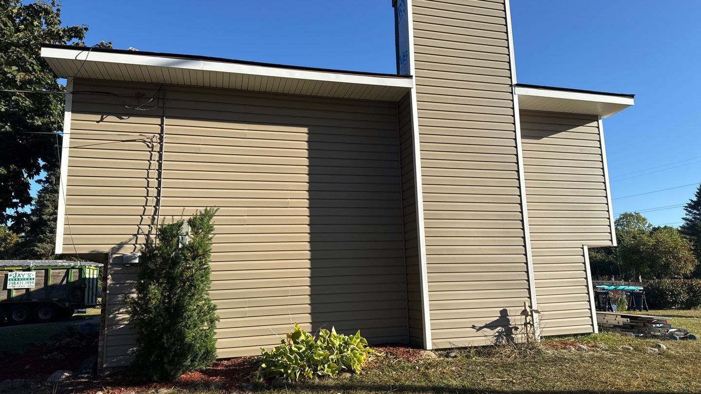 Siding Replacement using Alside D5" Tuscan Clay by 180 Contractors