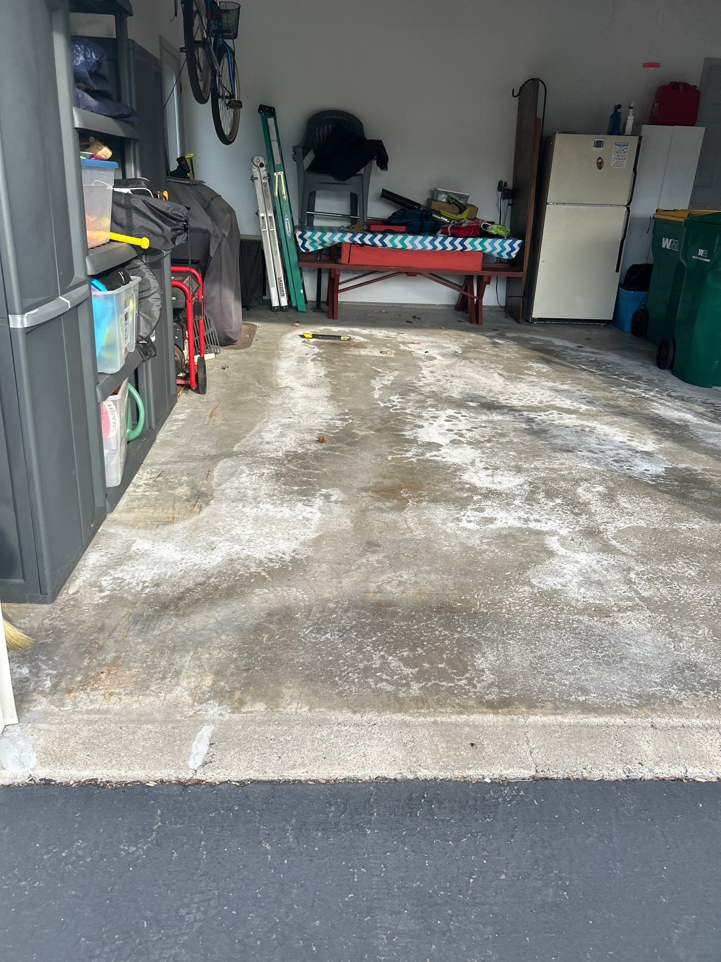Vintage Silverado Garage Coating by NG Masonry & Construction LLC