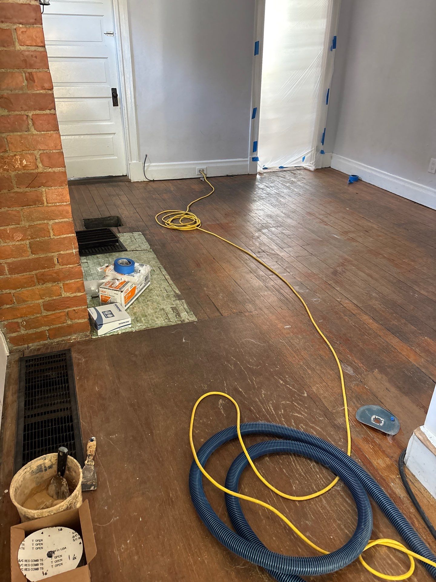 Historic Refinish Project in Covington by Footprints Floors Kentucky