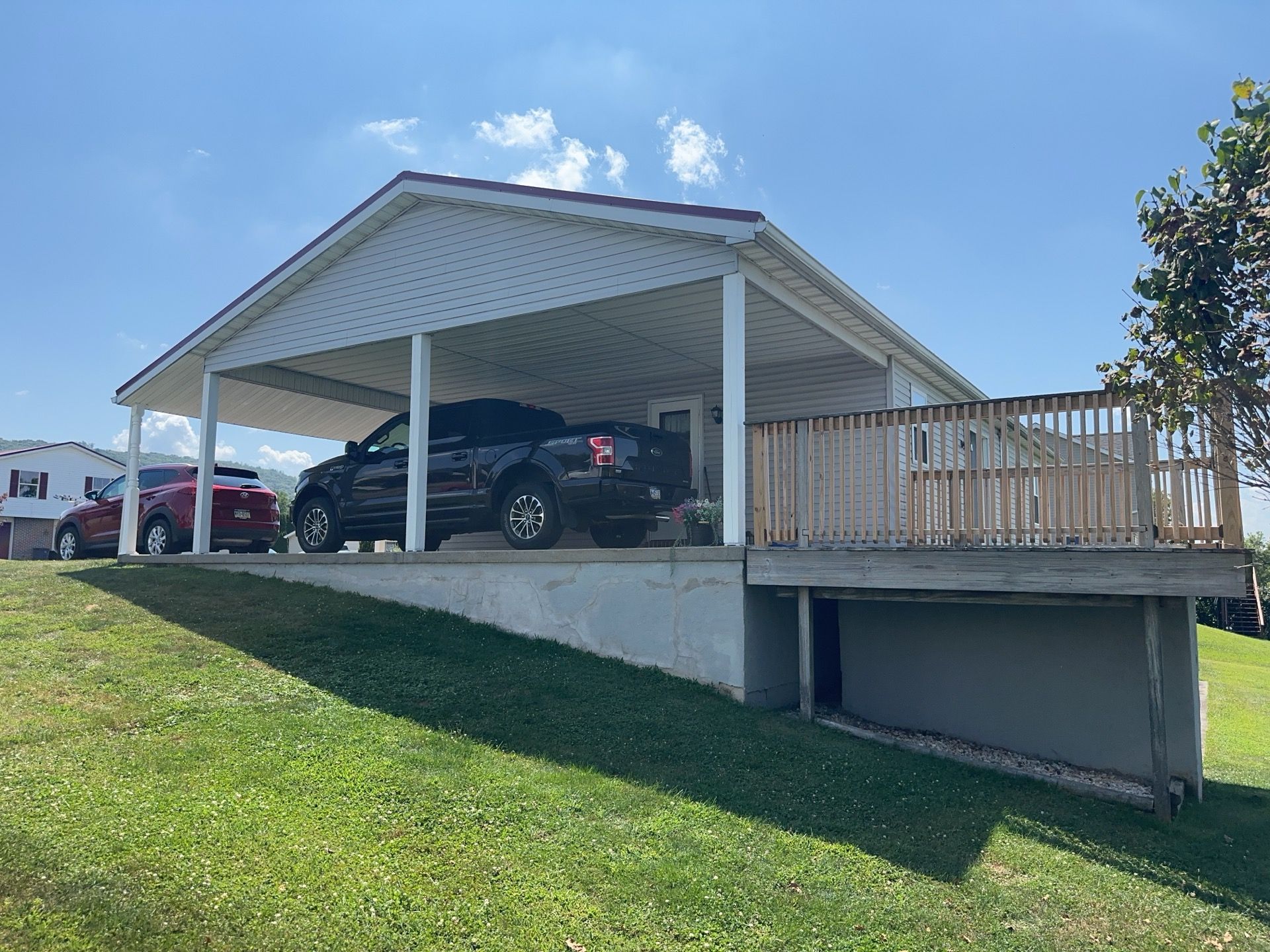 Vinyl Siding Replacement and Patio Door Installation in Elizabethville by Esh Builders