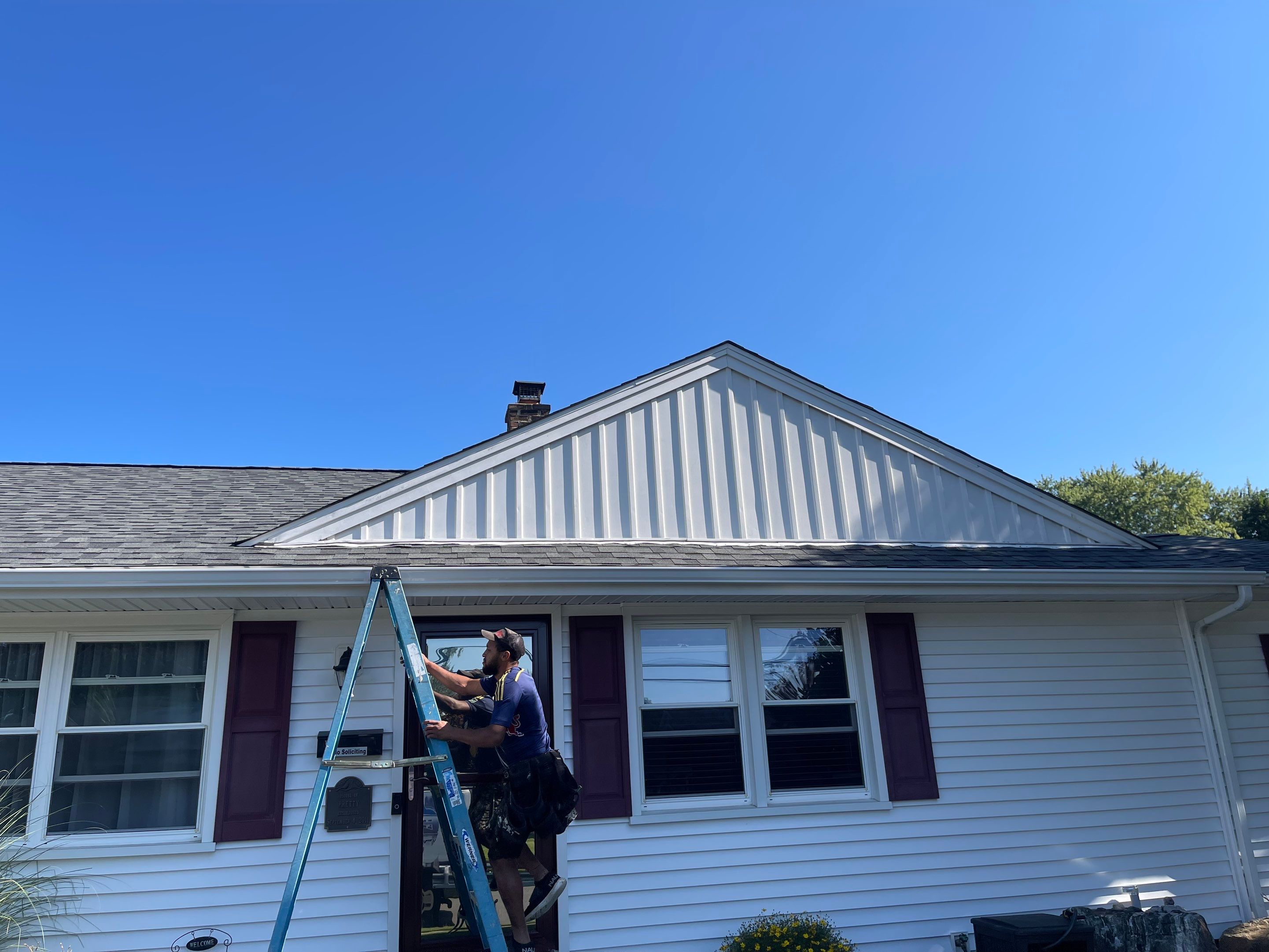 Residential Roofing Installation using Owens Corning Duration Estate Gray by A Plus Exterior