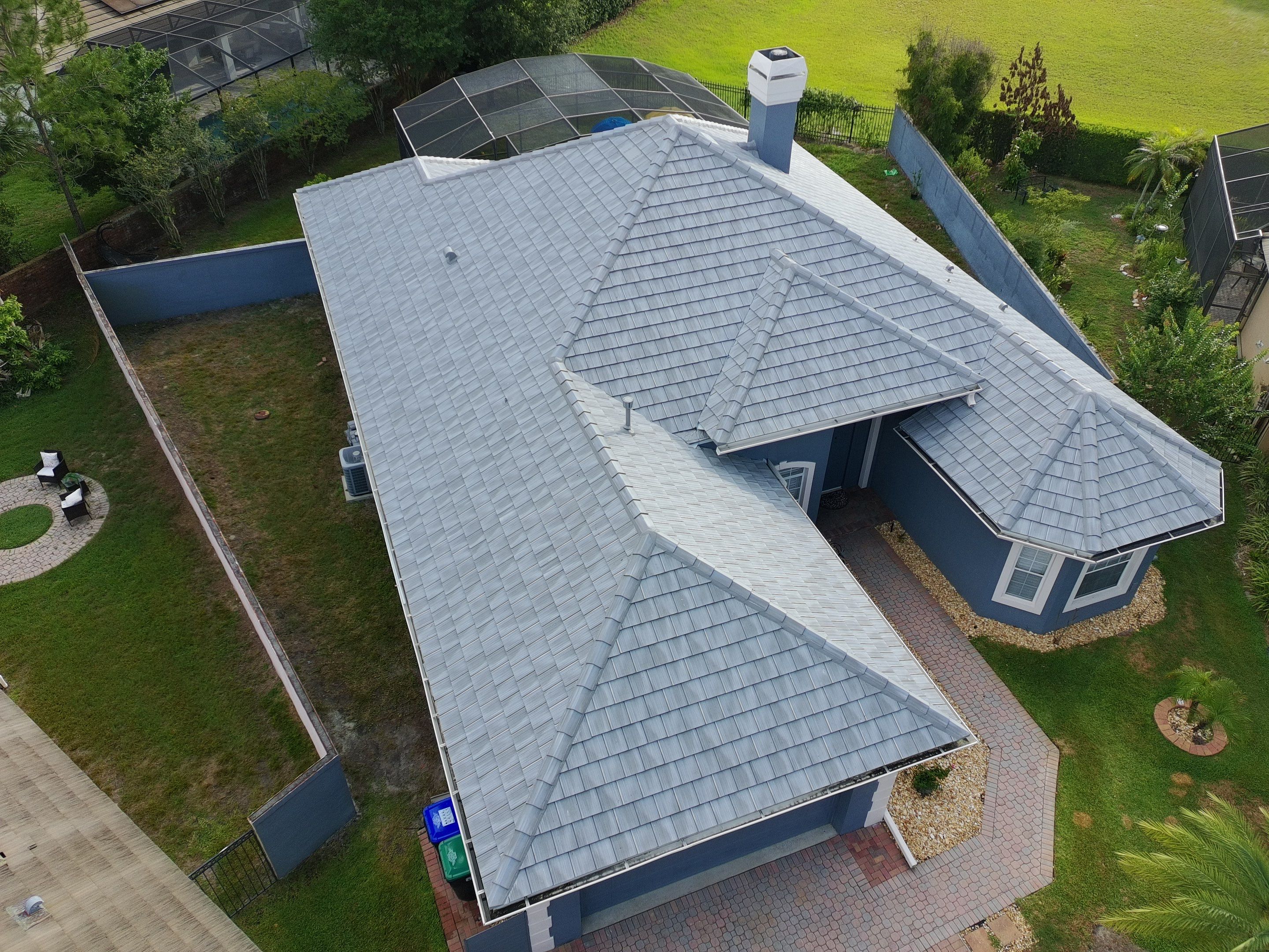 Concrete Tile Roof Replacement Using Polystick TU Plus in Orlando by Fortified Roofing Solutions Corp.
