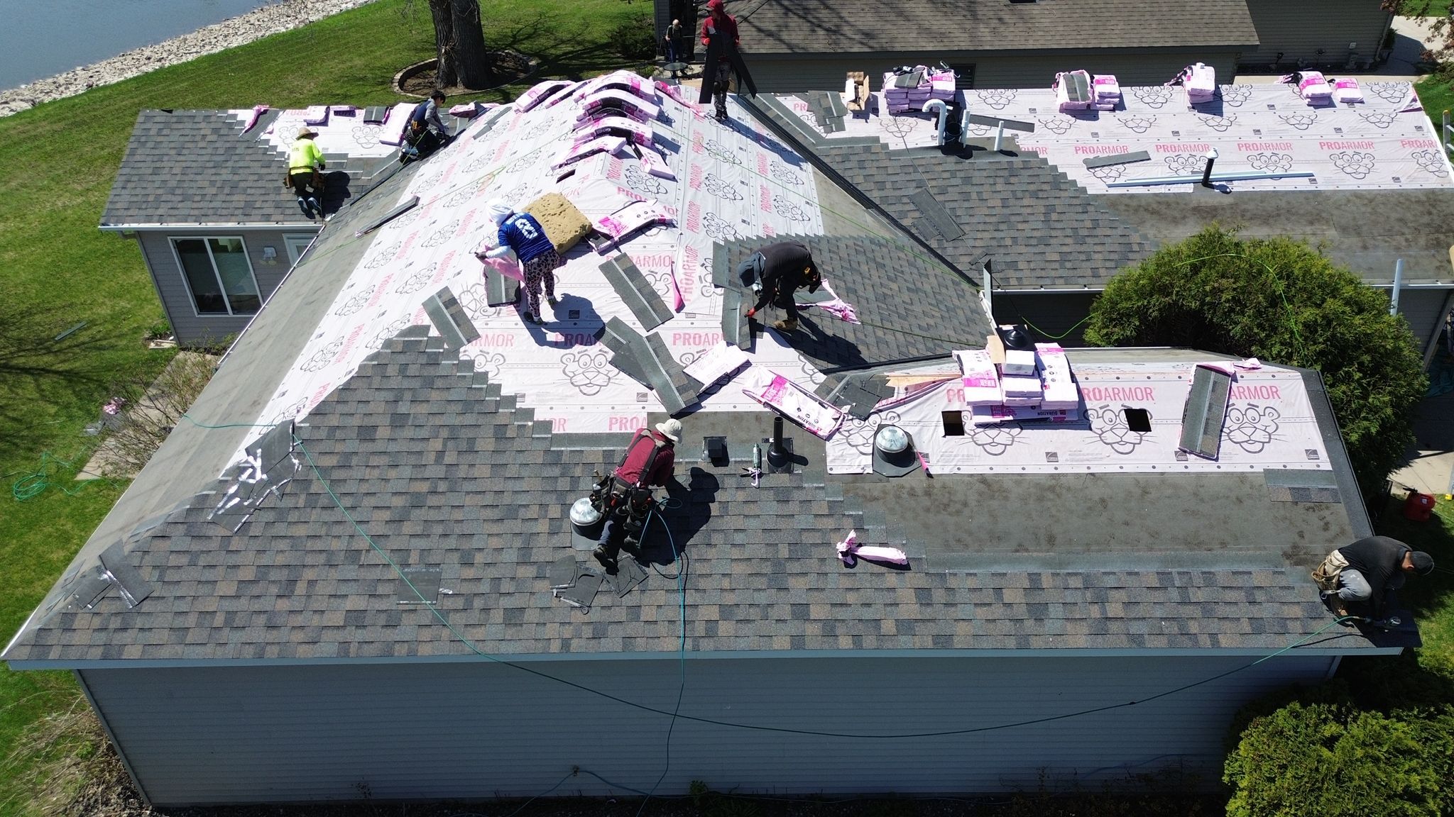 Project in Waite Park by CoMitted 365 Roofing & Exteriors 