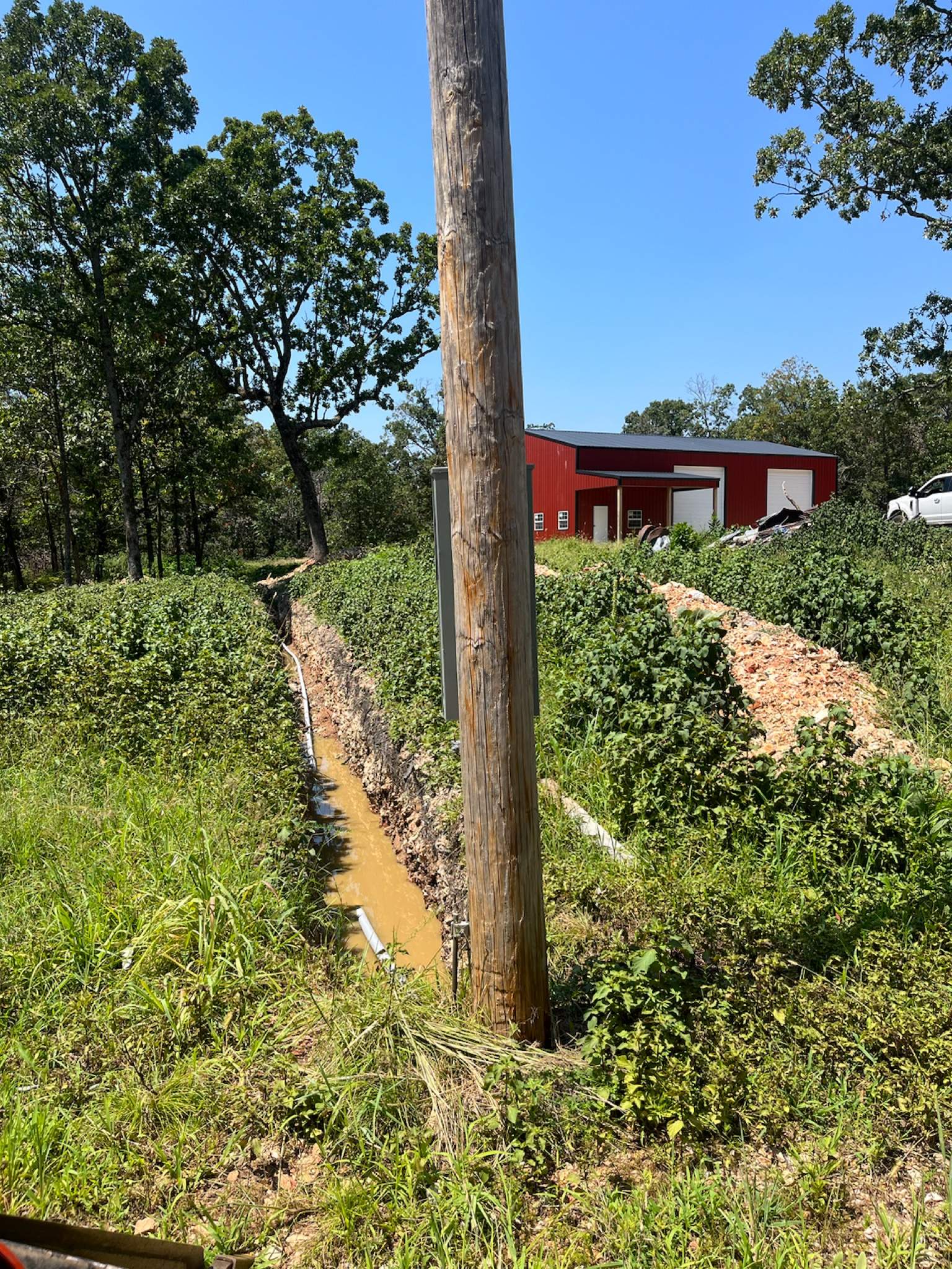 Electrical Service to Metal Building by Argent Electric LLC