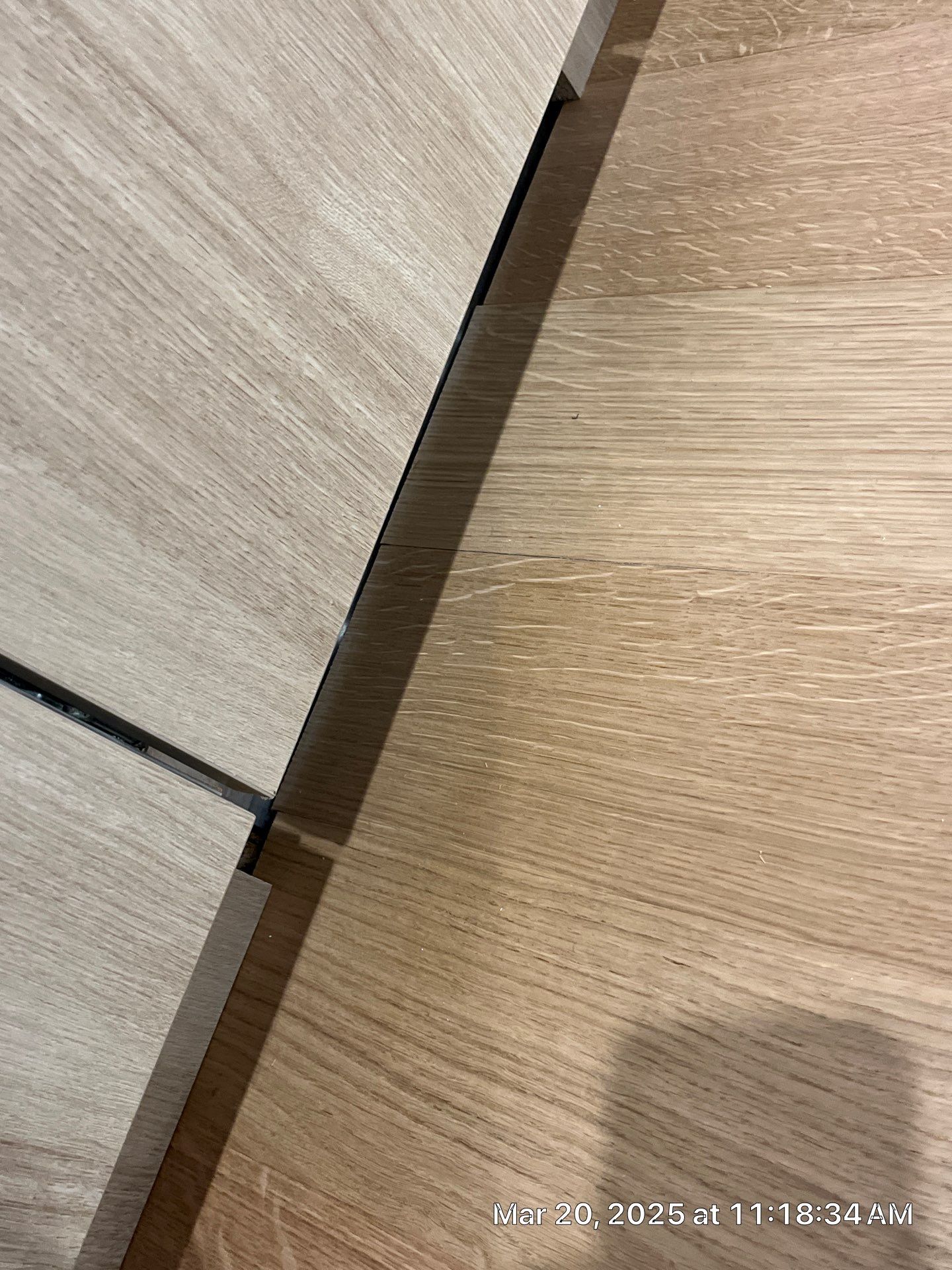 Basement Remodel using Engineered White Oak by RTBaldwin Hardwood Floors