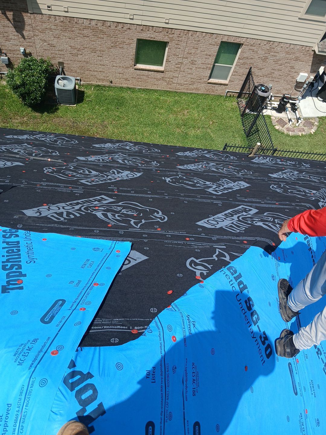 Residential Roofing Installation using Owen's Corning Duration (Lifetime) Shingles by Roof Repair Company