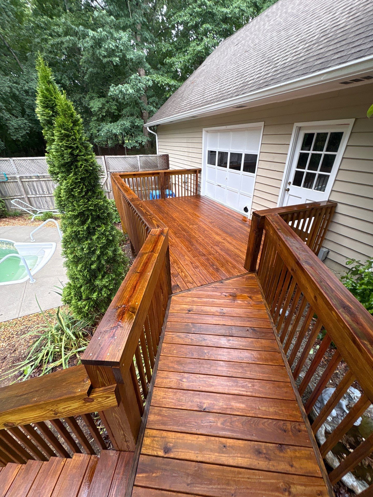 Deck using Wood Sealant by DuraSeal