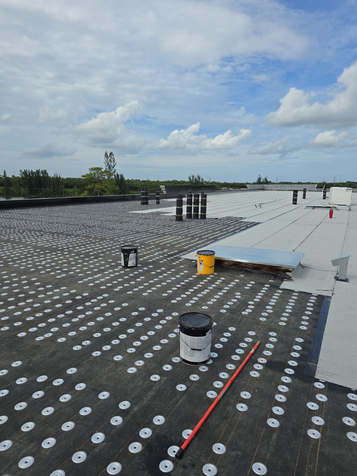 Torch Applied Modified Bitumen Roof Installation by Sailfish Roofing