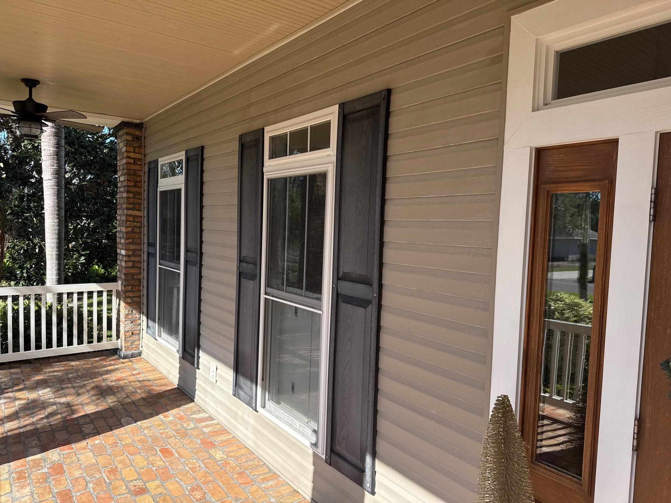2-Story House Wash and Garage Pressure Washing in Palmetto, FL by Sunshine AquaWash