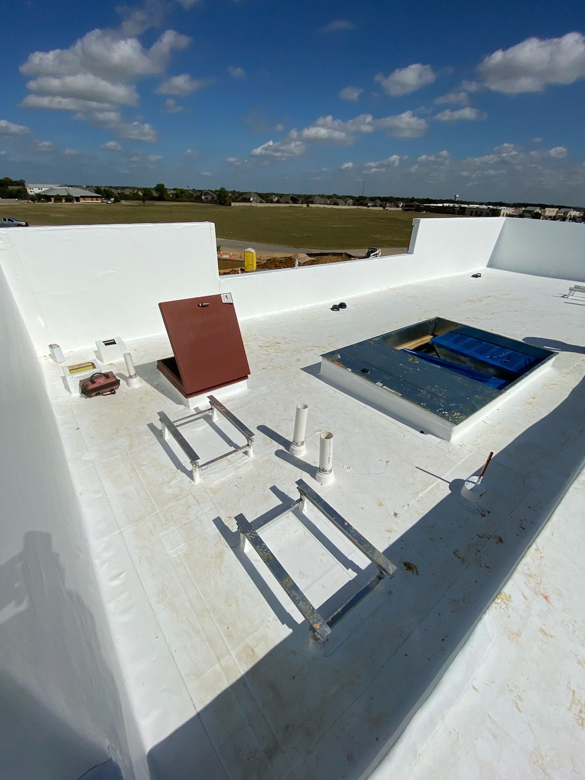 Bank of America - Commercial Roofing Installation using GAF Everguard TPO by Roof Experts