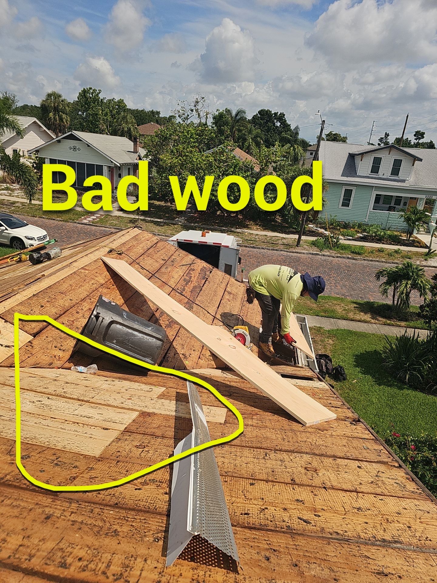 Project in St. Petersburg 33713 by Mitchell Roofing Company LLC 