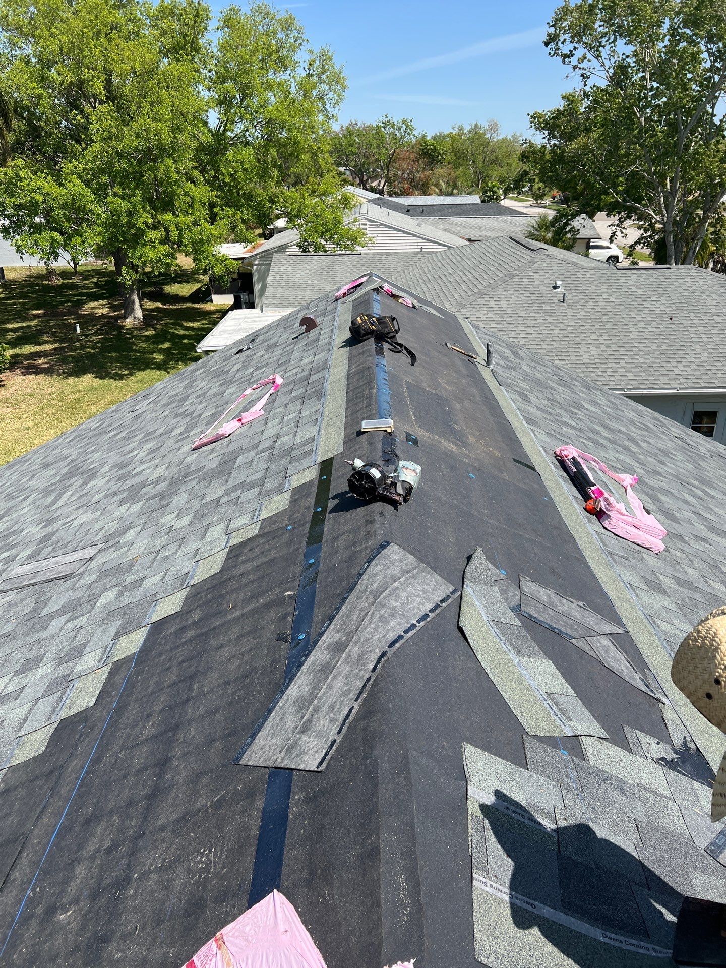 Project in Clearwater 33762 by Mitchell Roofing Company LLC 