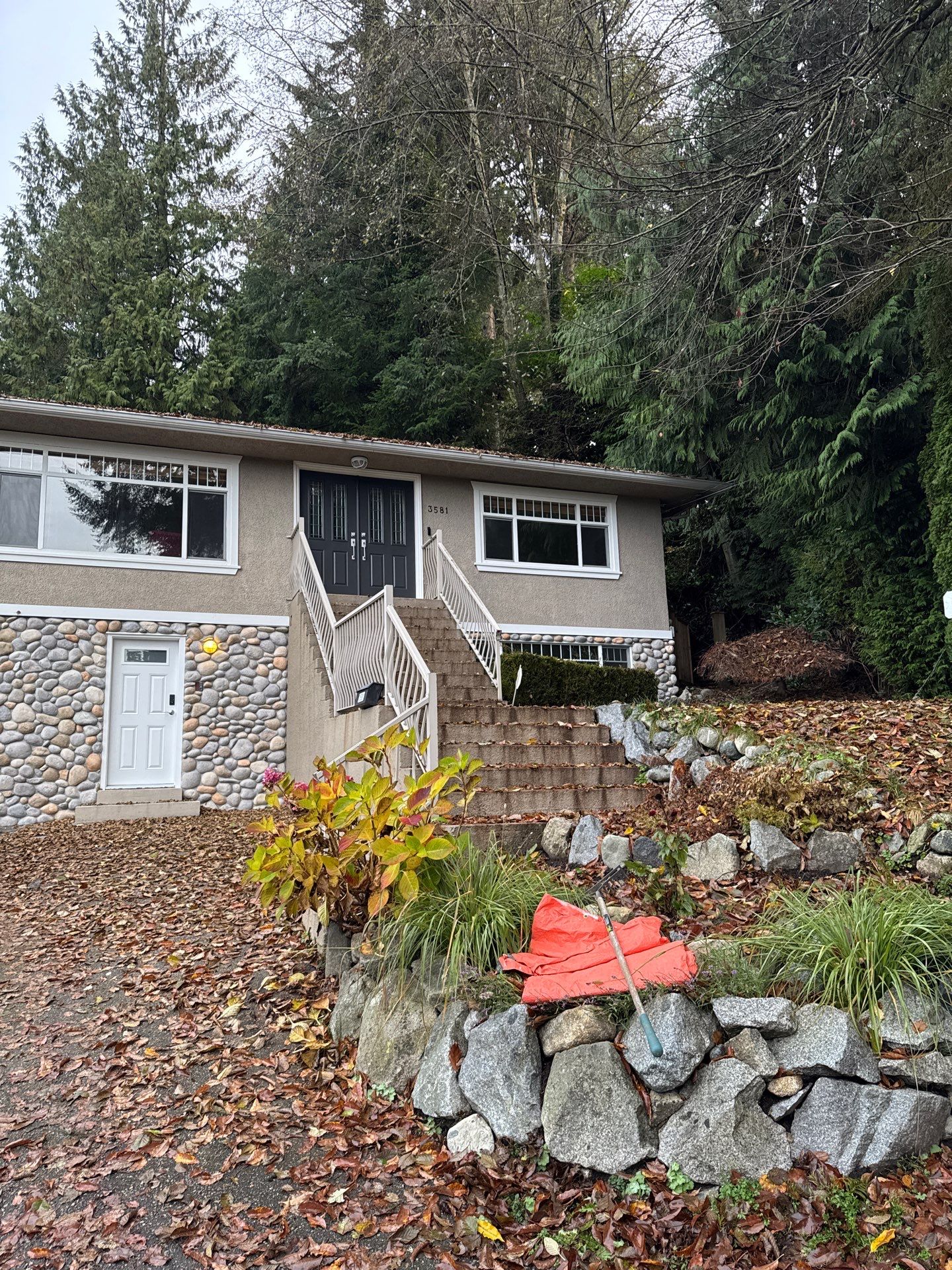 Leaf removal by YVR Construction Group