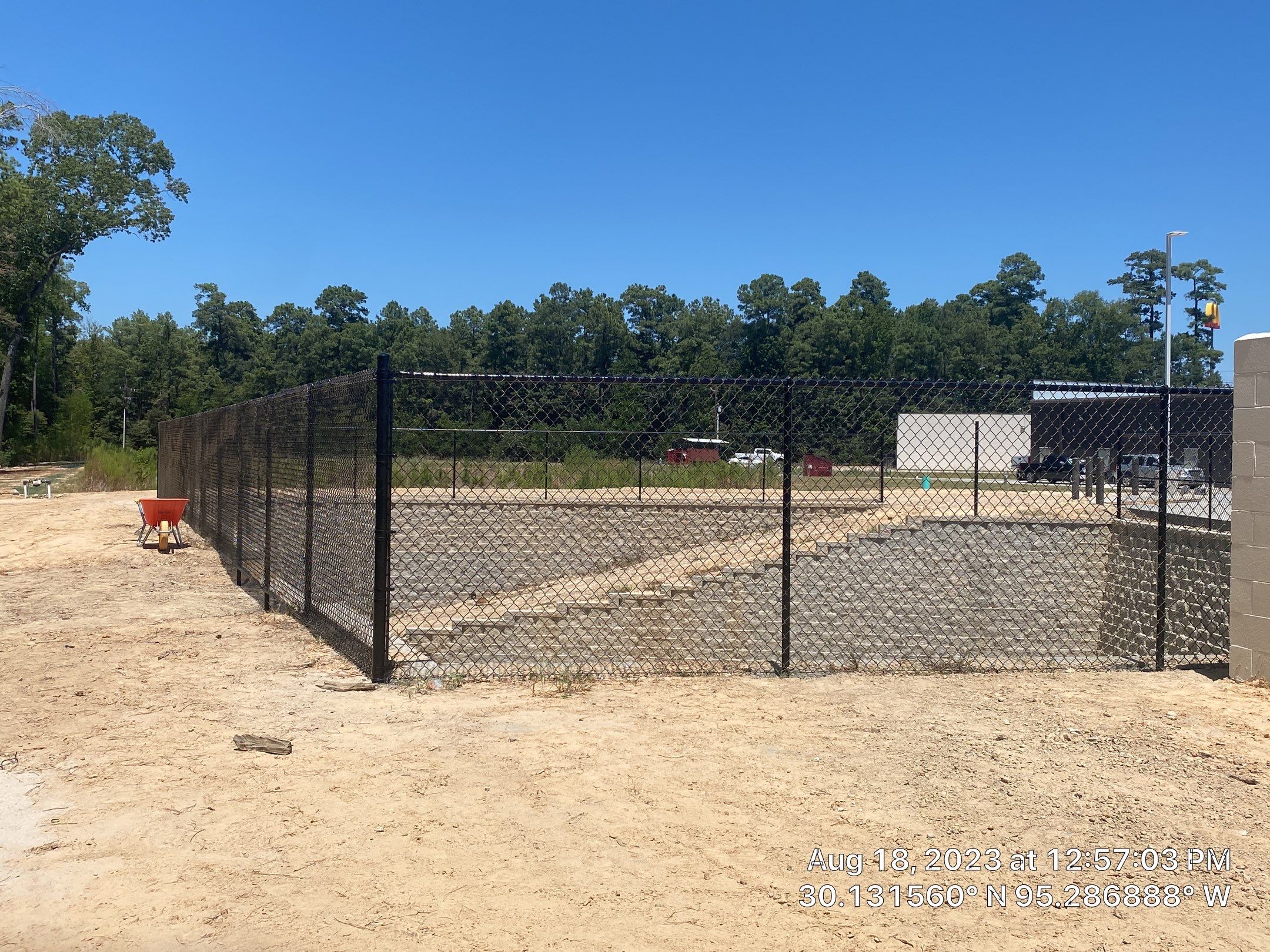 Commercial Chain Link Fence  by Astro Outdoor Designs 