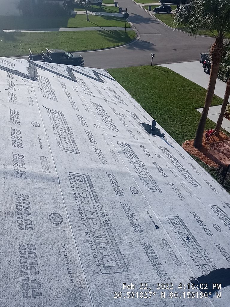 Residential Roofing Installation using Eagle Roofing Tile by BLUES BROTHERS ROOFING