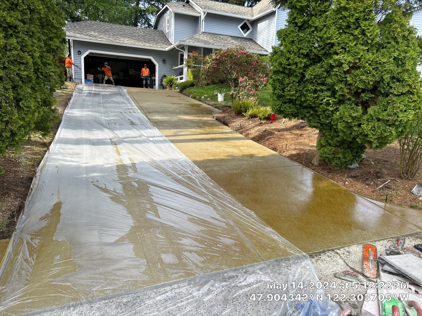 Debbie | Concrete Driveway by Jireh Asphalt & Concrete Inc 