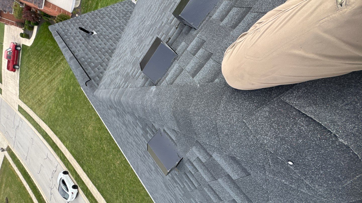 Residential Roofing Installation using GAF Timberline HDZ Charcoal by Nitro Roofing and Construction